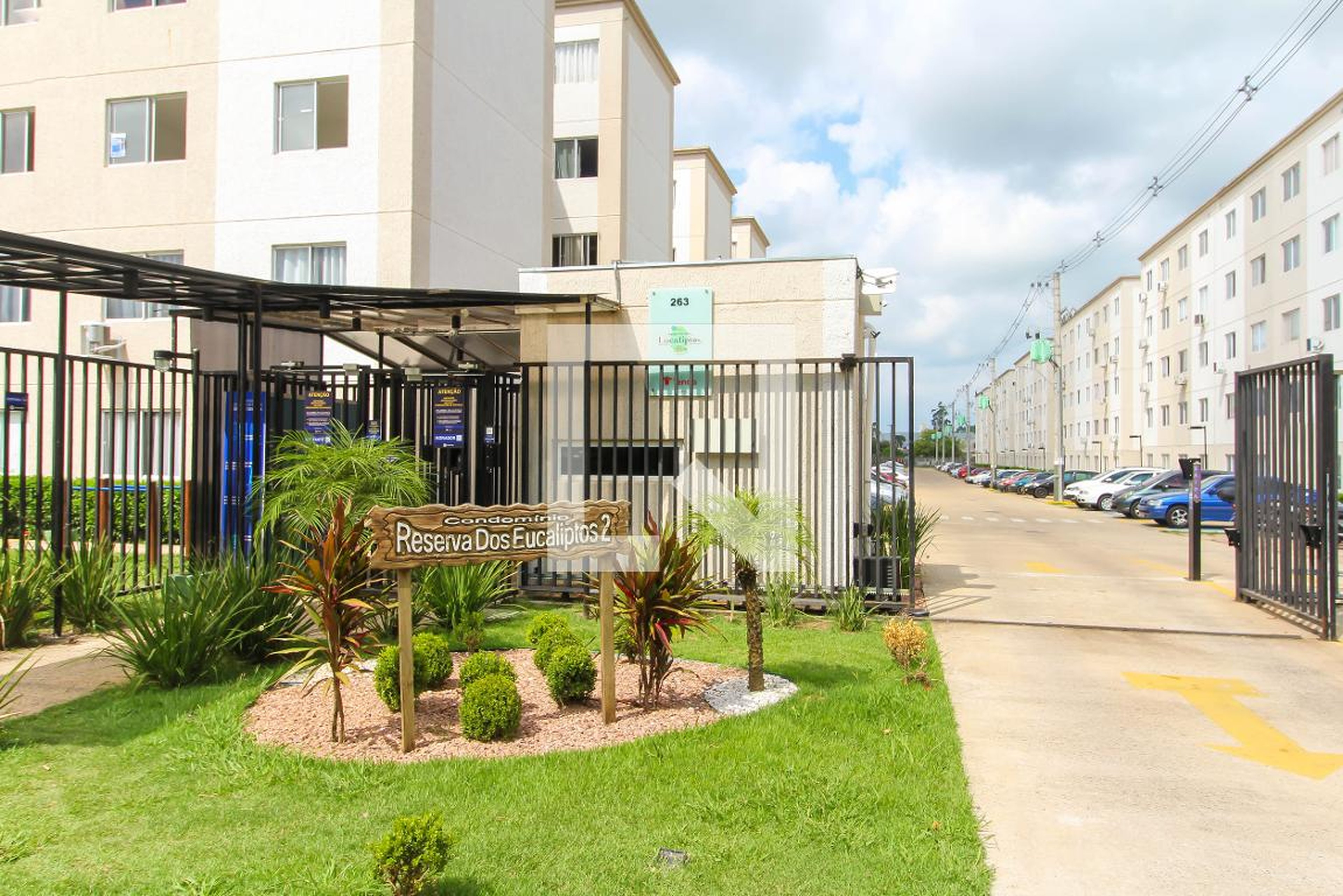 Fachada Condomínio Reserva dos Eucaliptos II