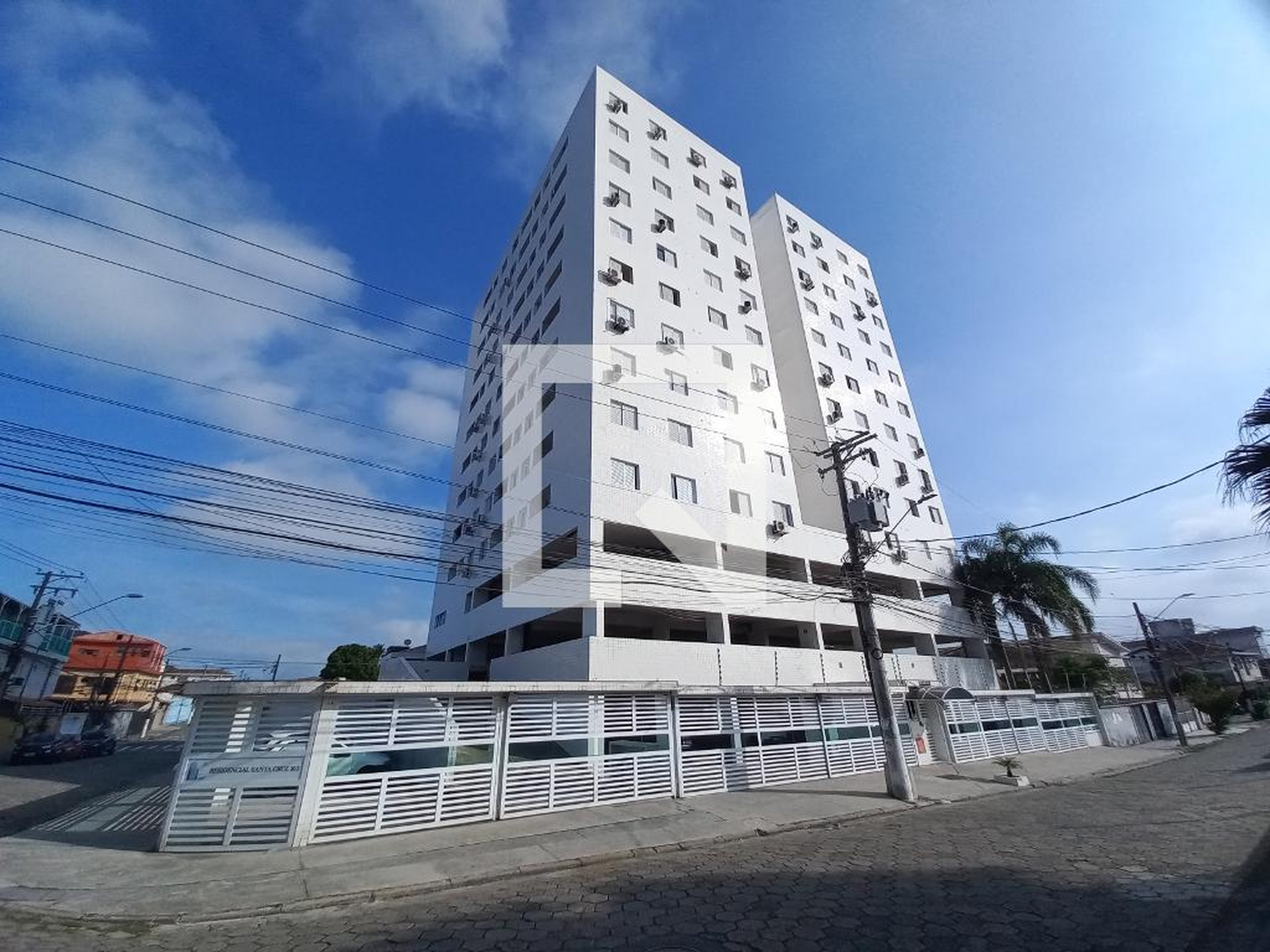 Fachada do Prédio Residencial Santa Cruz  SV