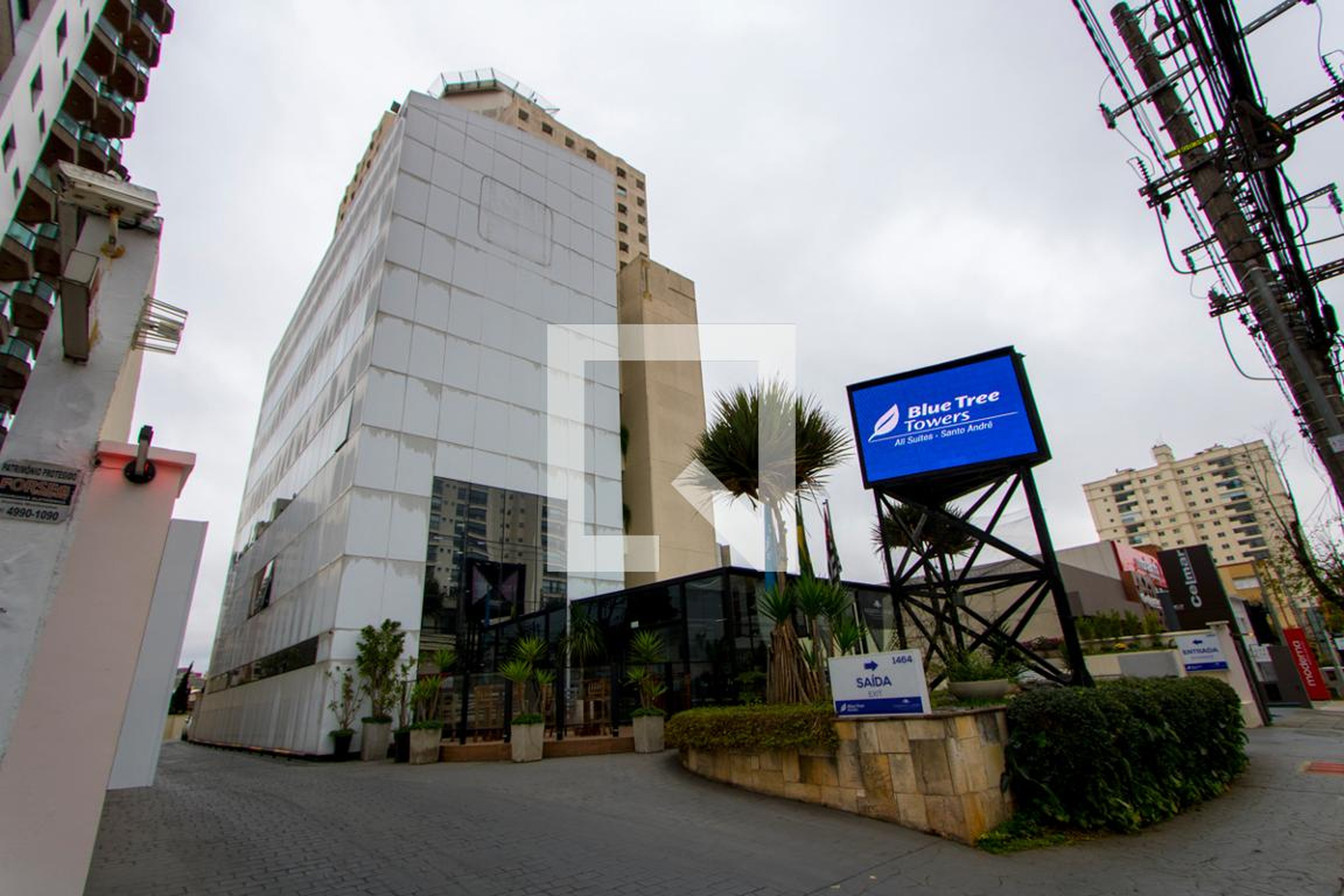 Fachada Condomínio Blue Tree Towers All Suites Santo André