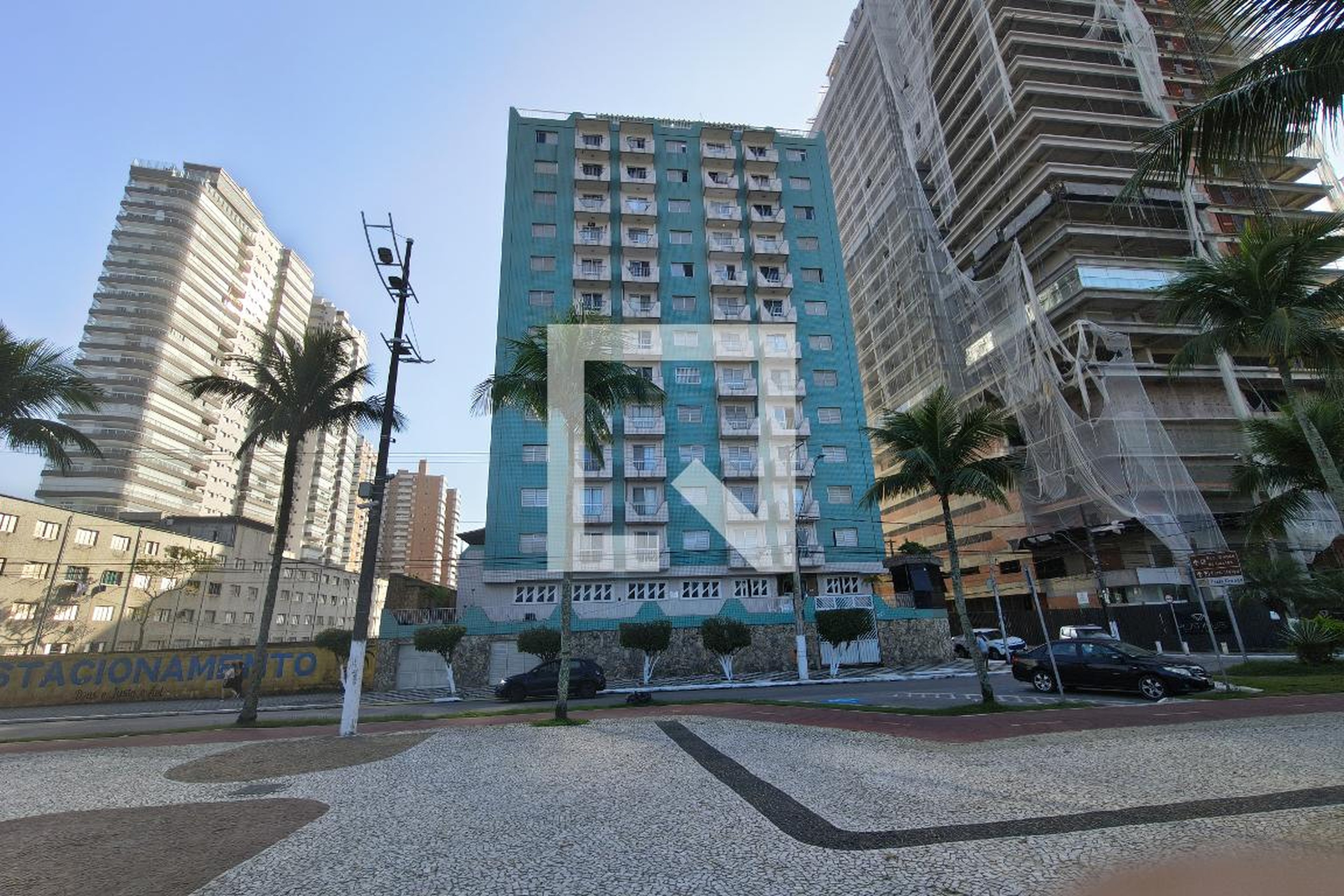 Fachada Edifício Conjunto Residencial Mediterraneo