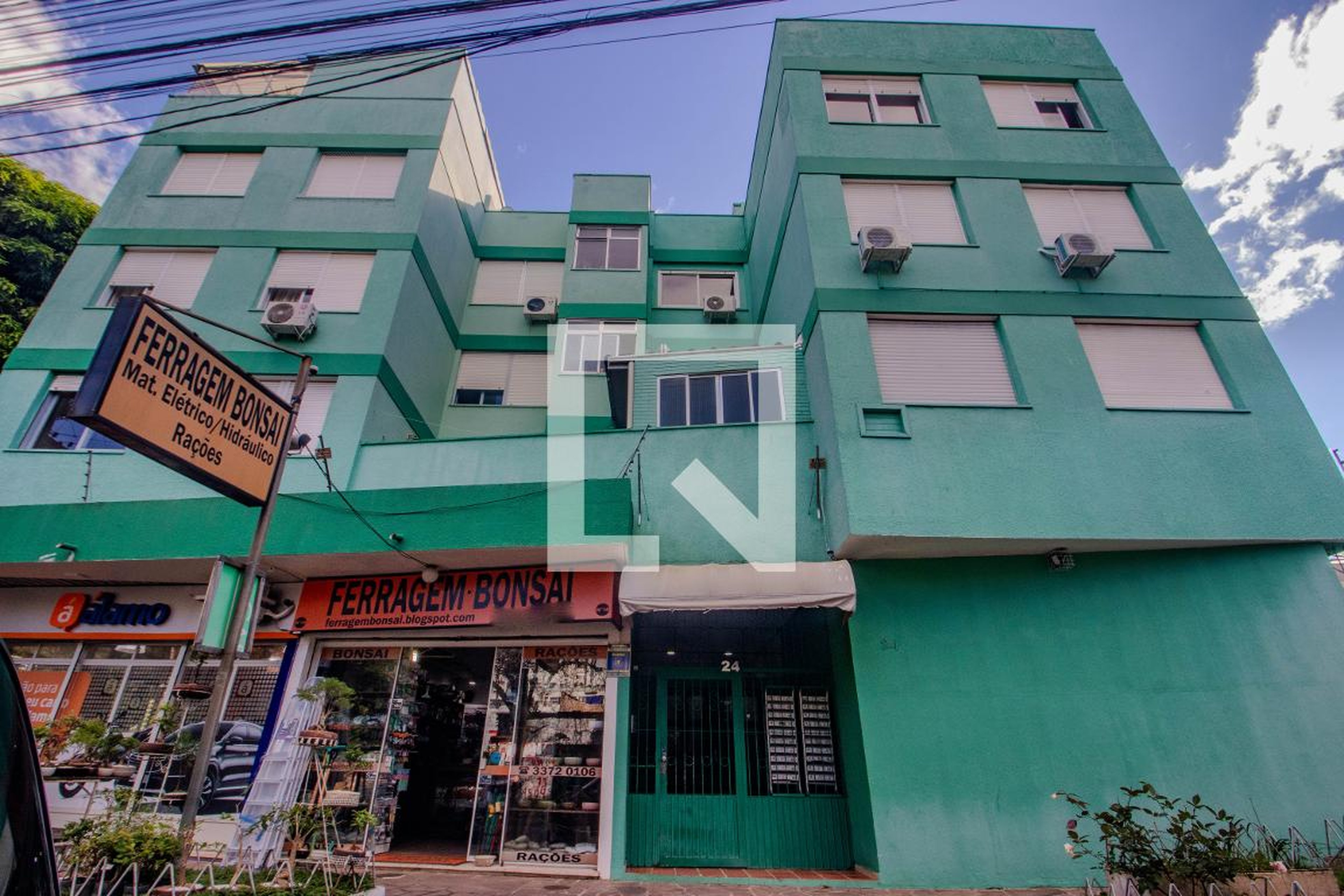 Fachada Condomínio em Rua Potengi, 24