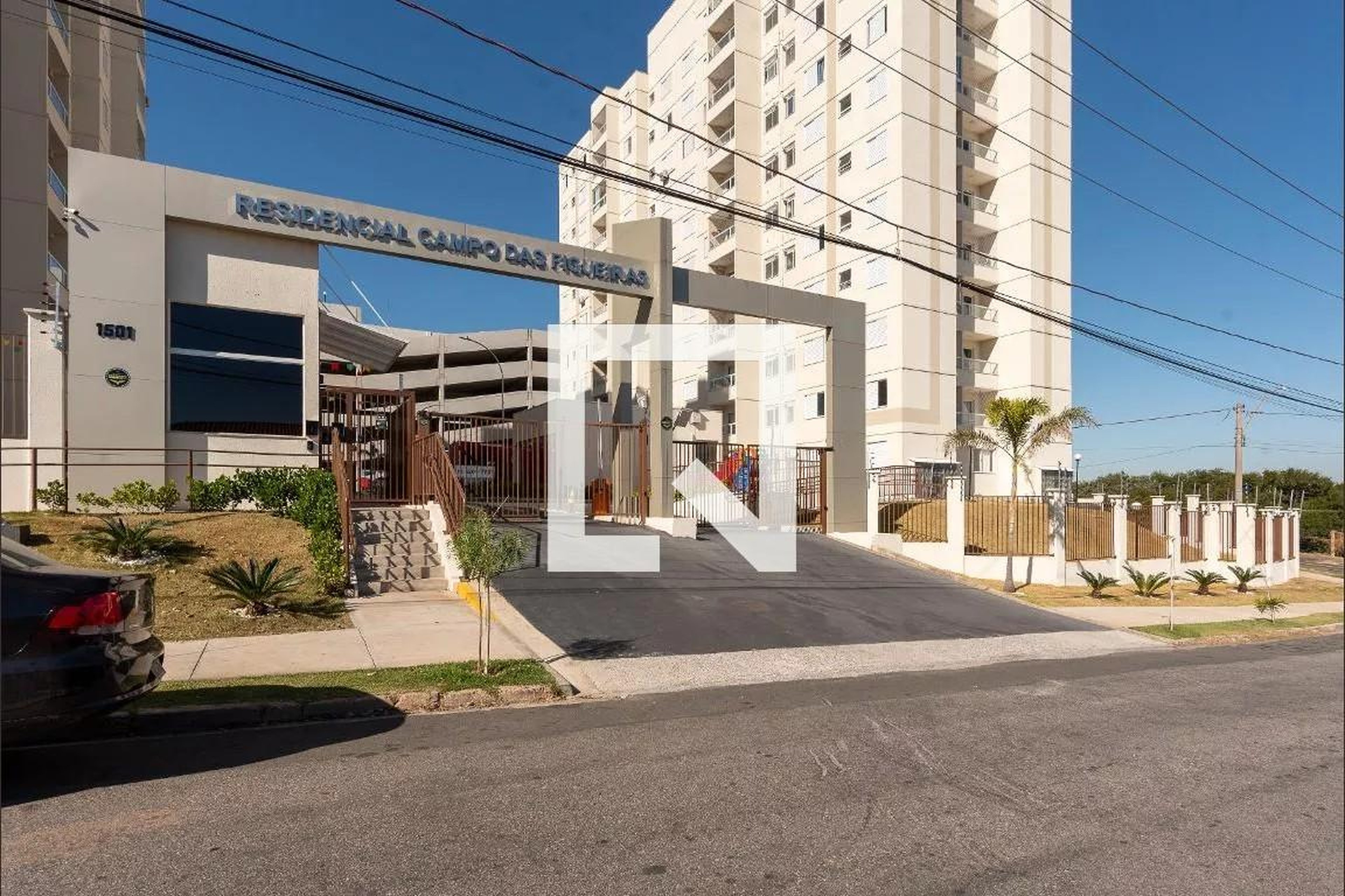 Fachada Condomínio Campo das Figueiras Nova Europa