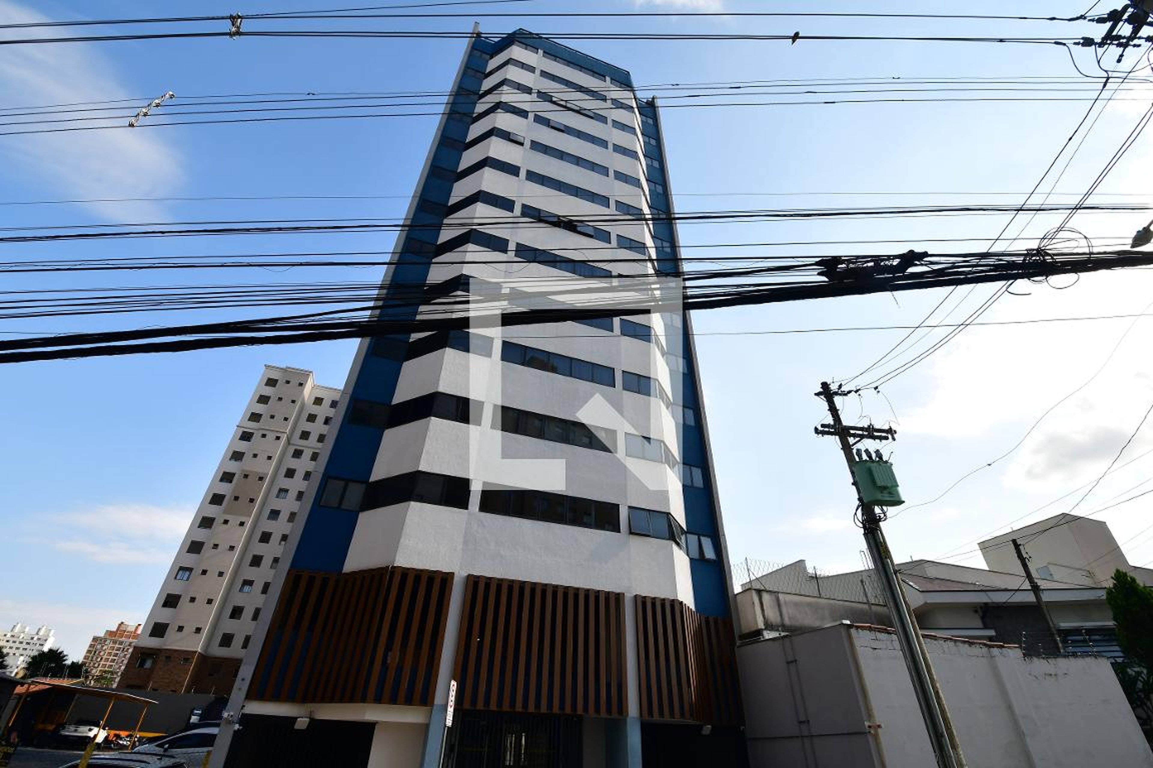 Fachada do Prédio Condomínio Blue House