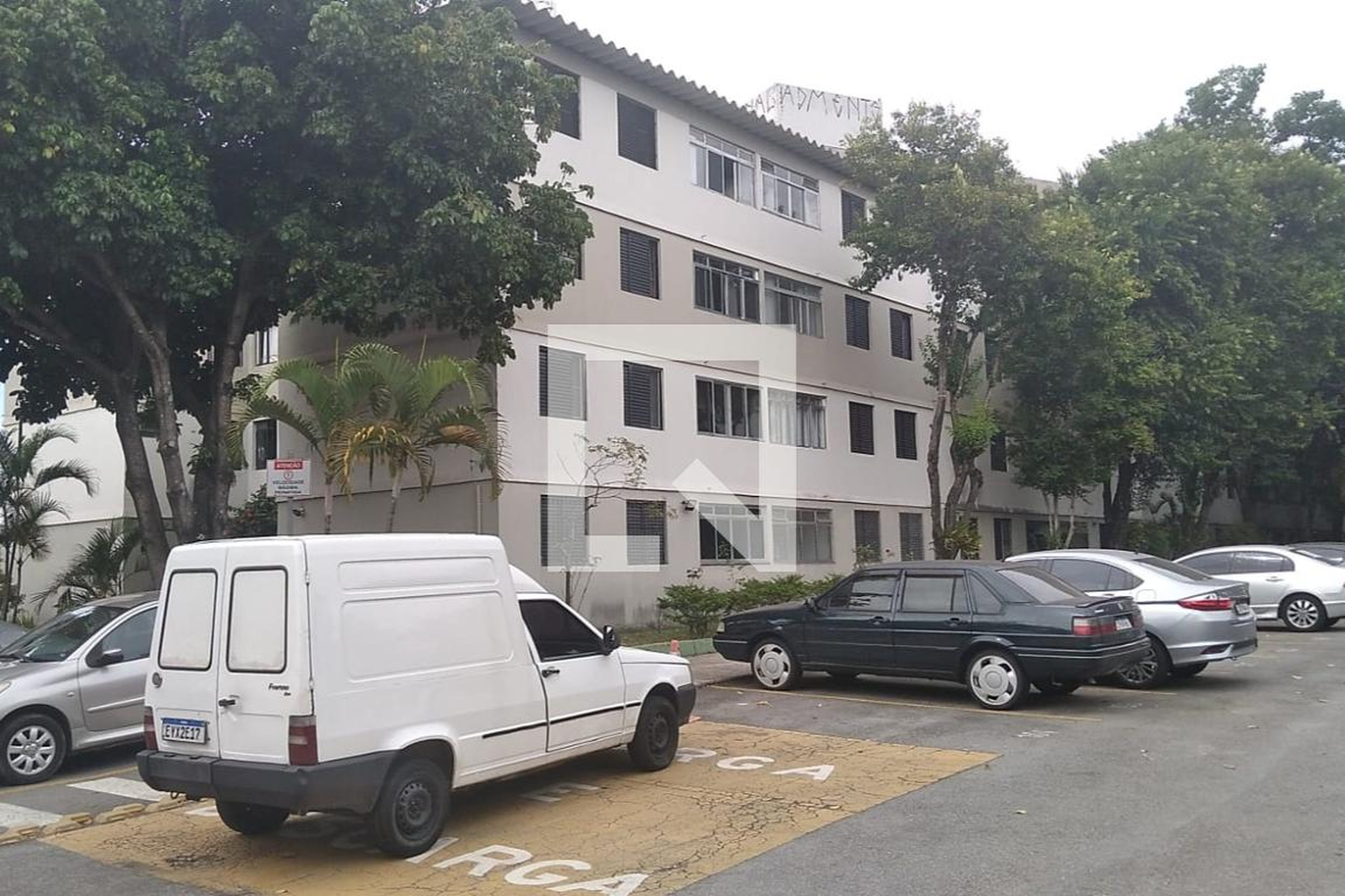 Fachada Condomínio Multipredial Santos Dumont