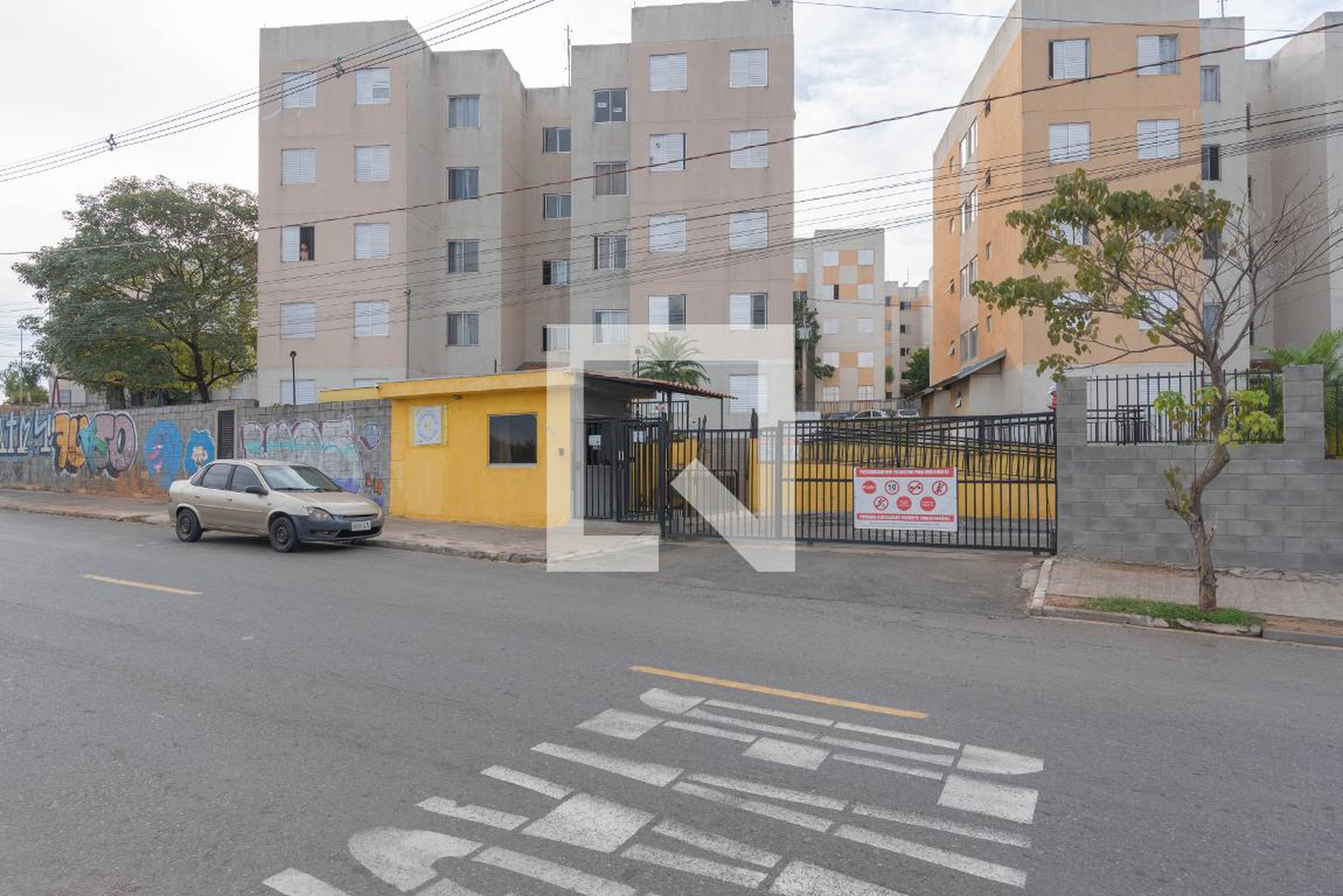 Fachada do Prédio Residencial Campo das Acacias