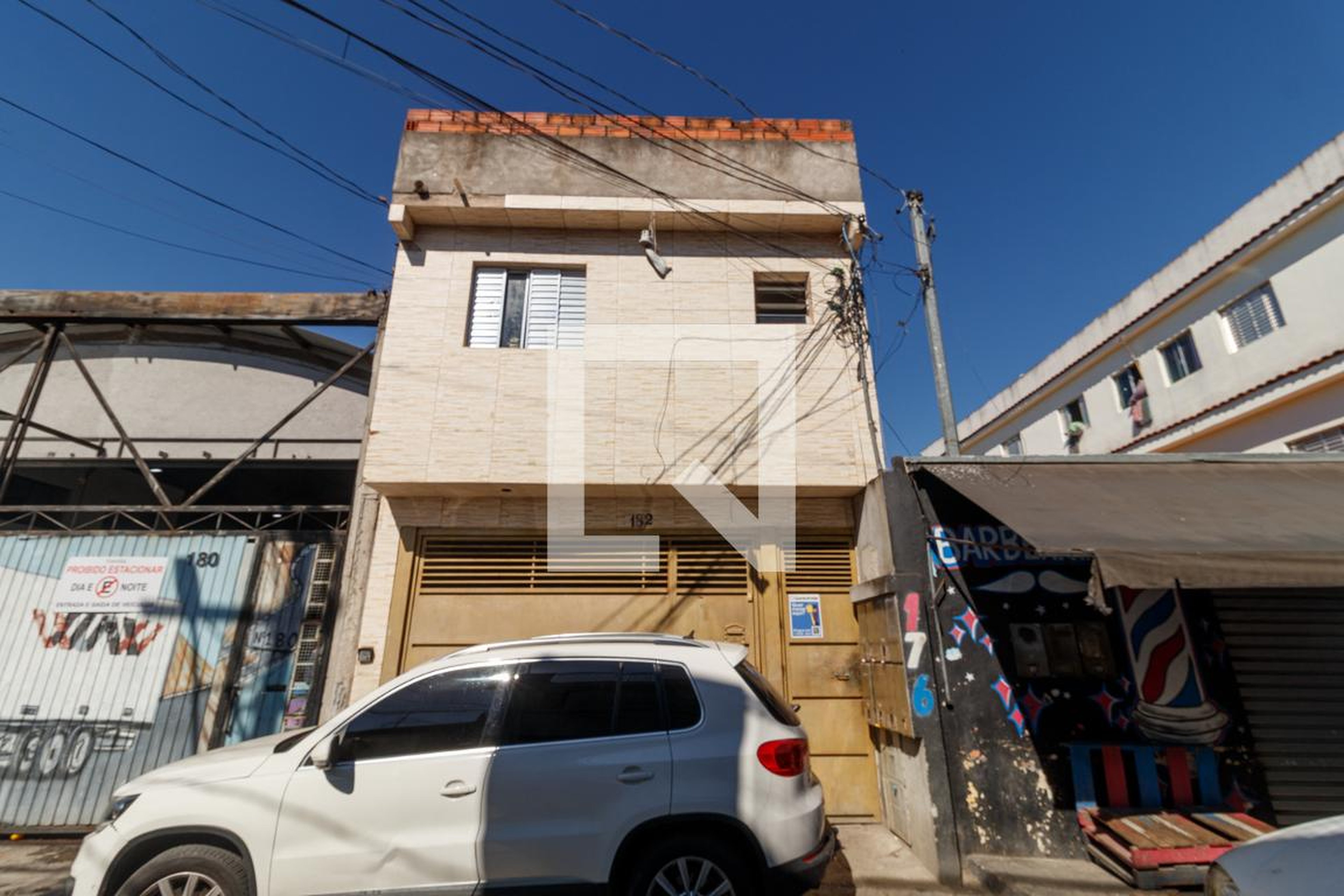 Fachada Condomínio em Rua Professor Ubaldo de Maio, 182