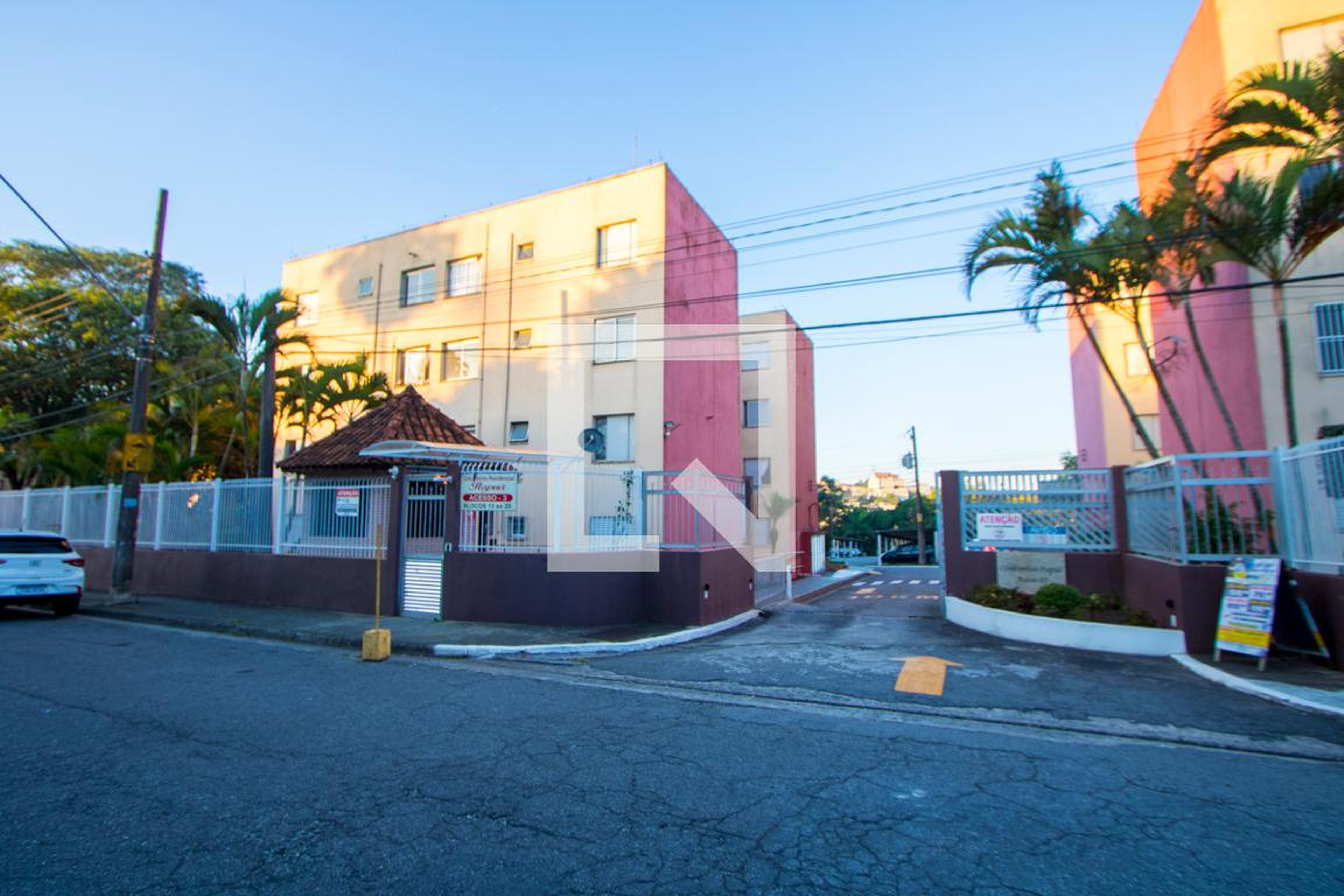 Fachada do condomínio Residencial Itapuã