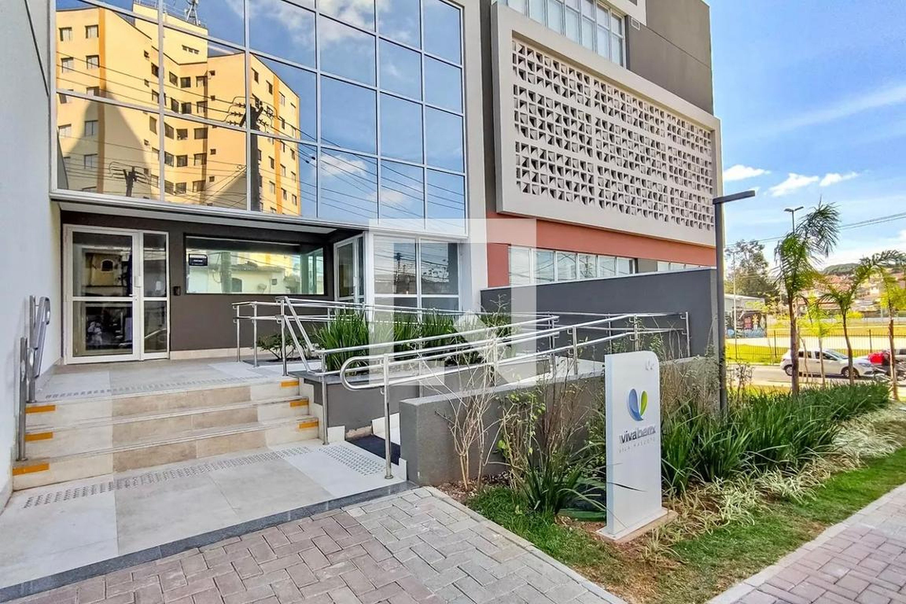 Fachada Condomínio em Avenida Túlio Teodoro de Campos, 100