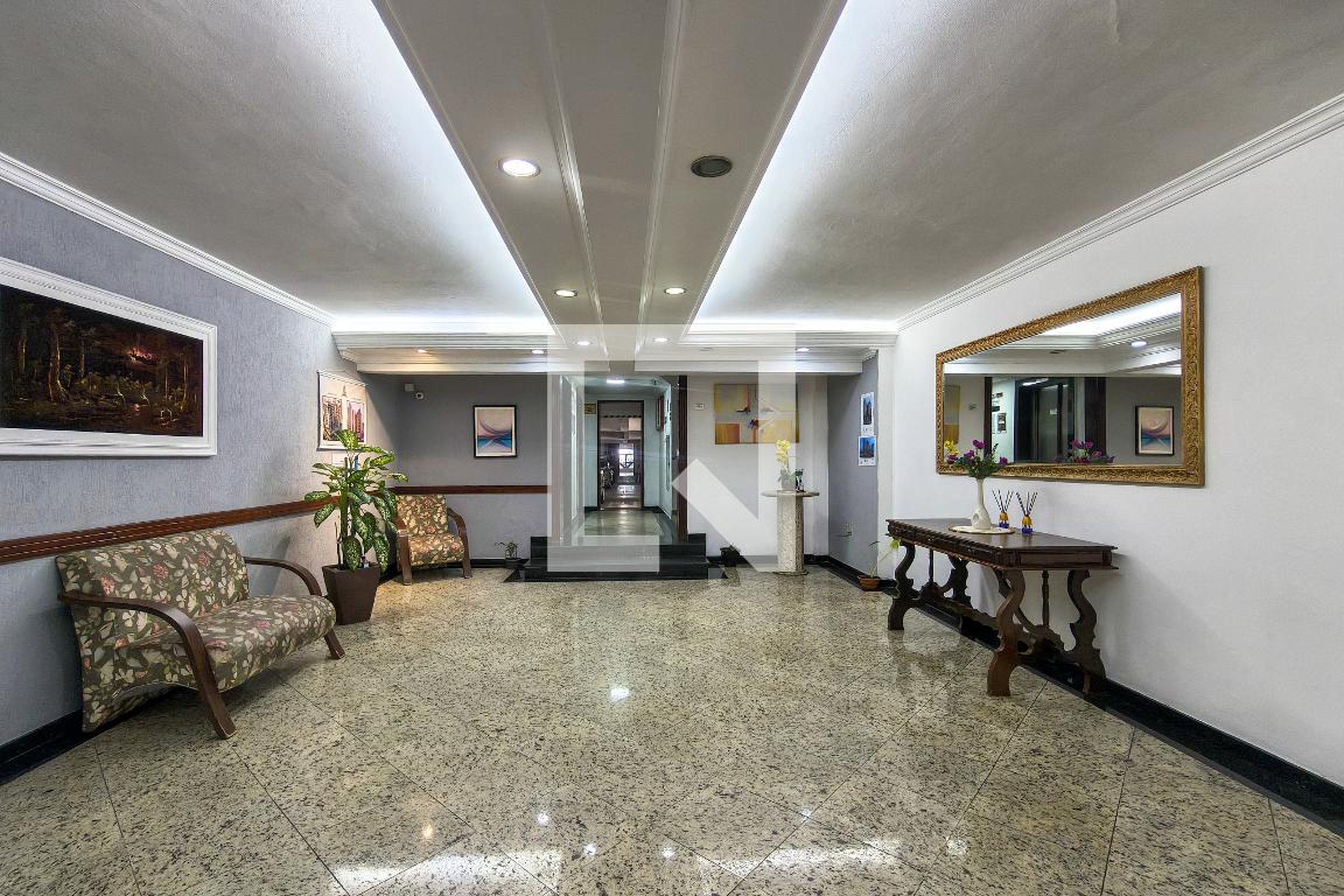 Hall de entrada - Edifício Conjunto São Rafael