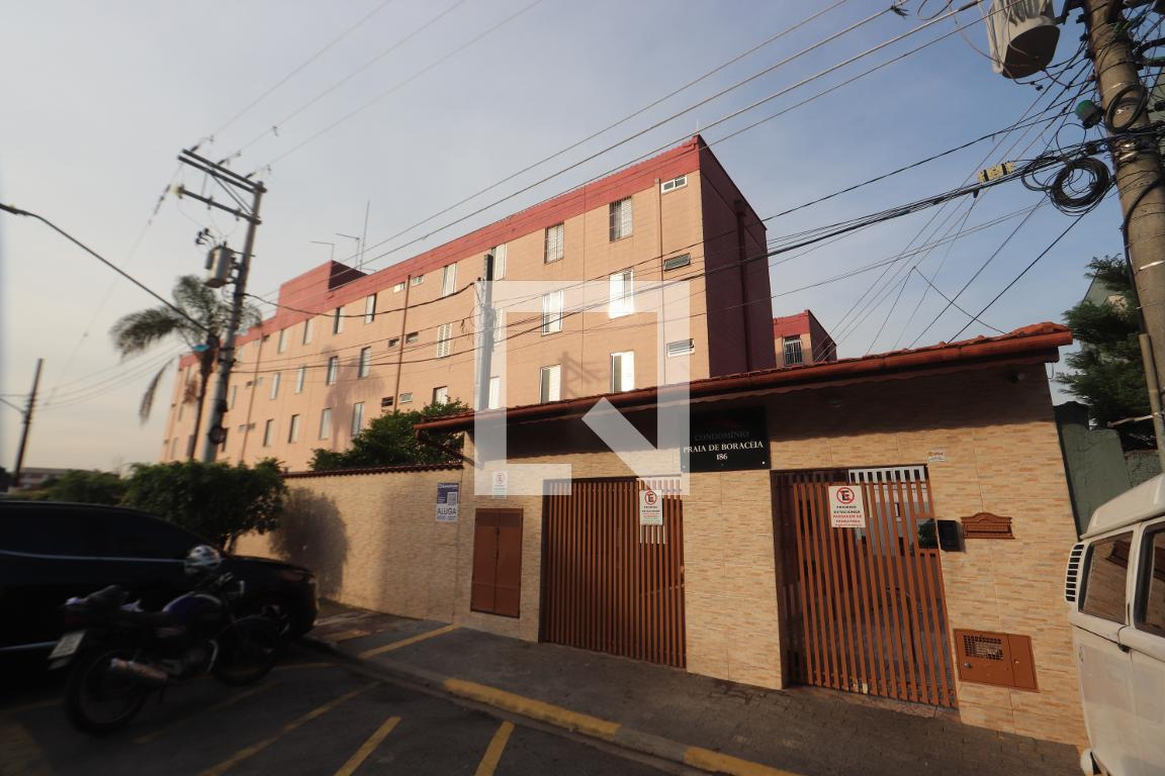 Fachada Condomínio Praia de Boraceia