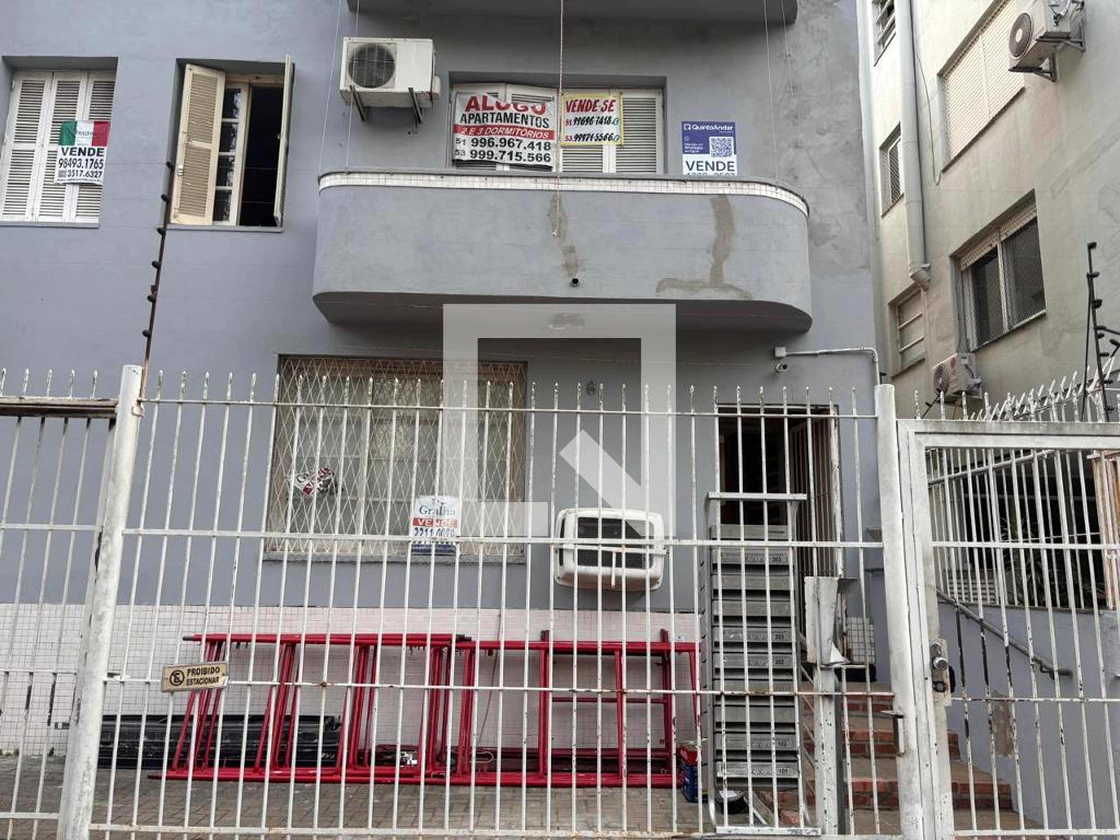 Fachada Condomínio em Rua São Manoel, 680