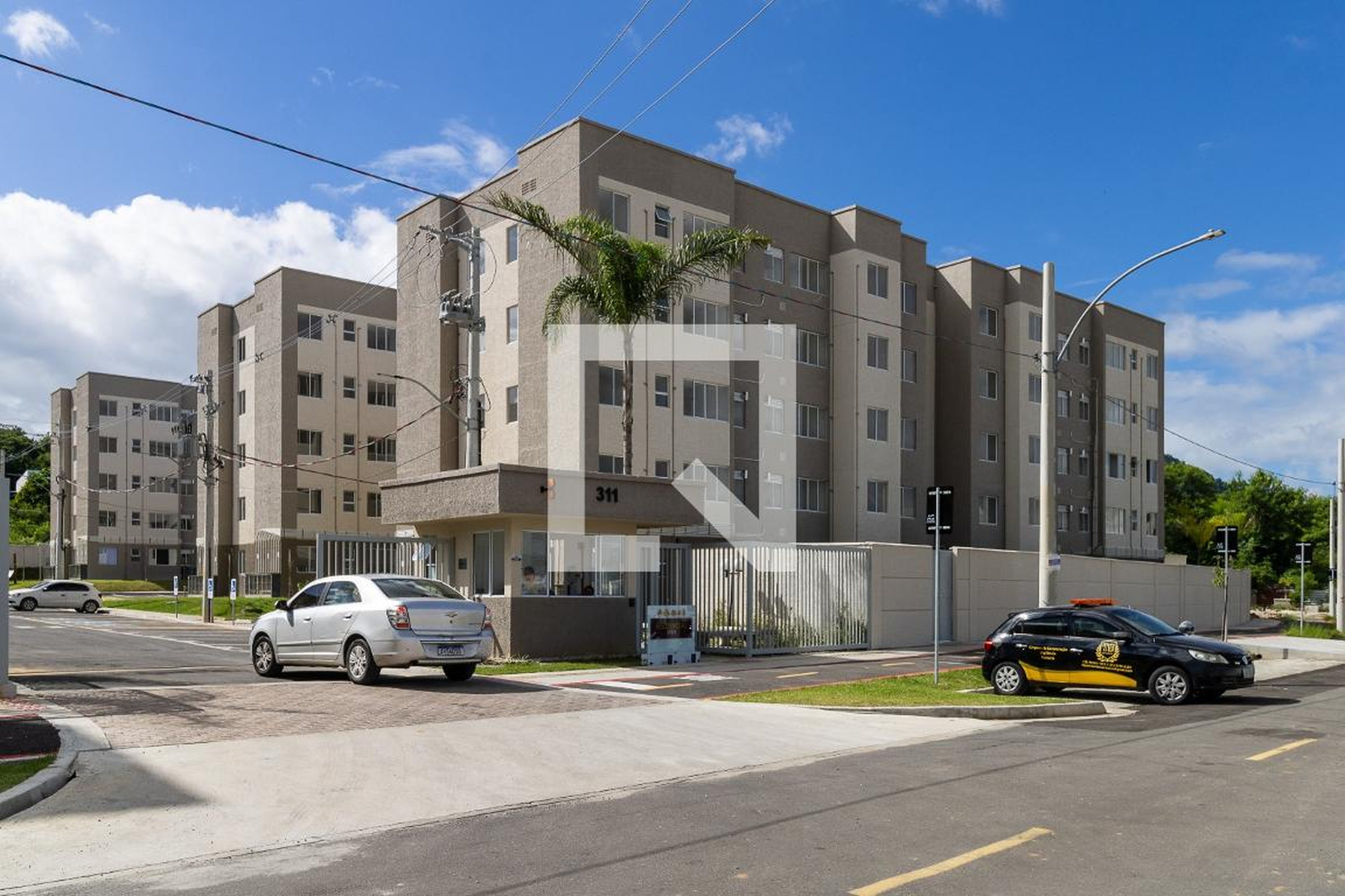 Fachada do condomínio Residêncial Ipês