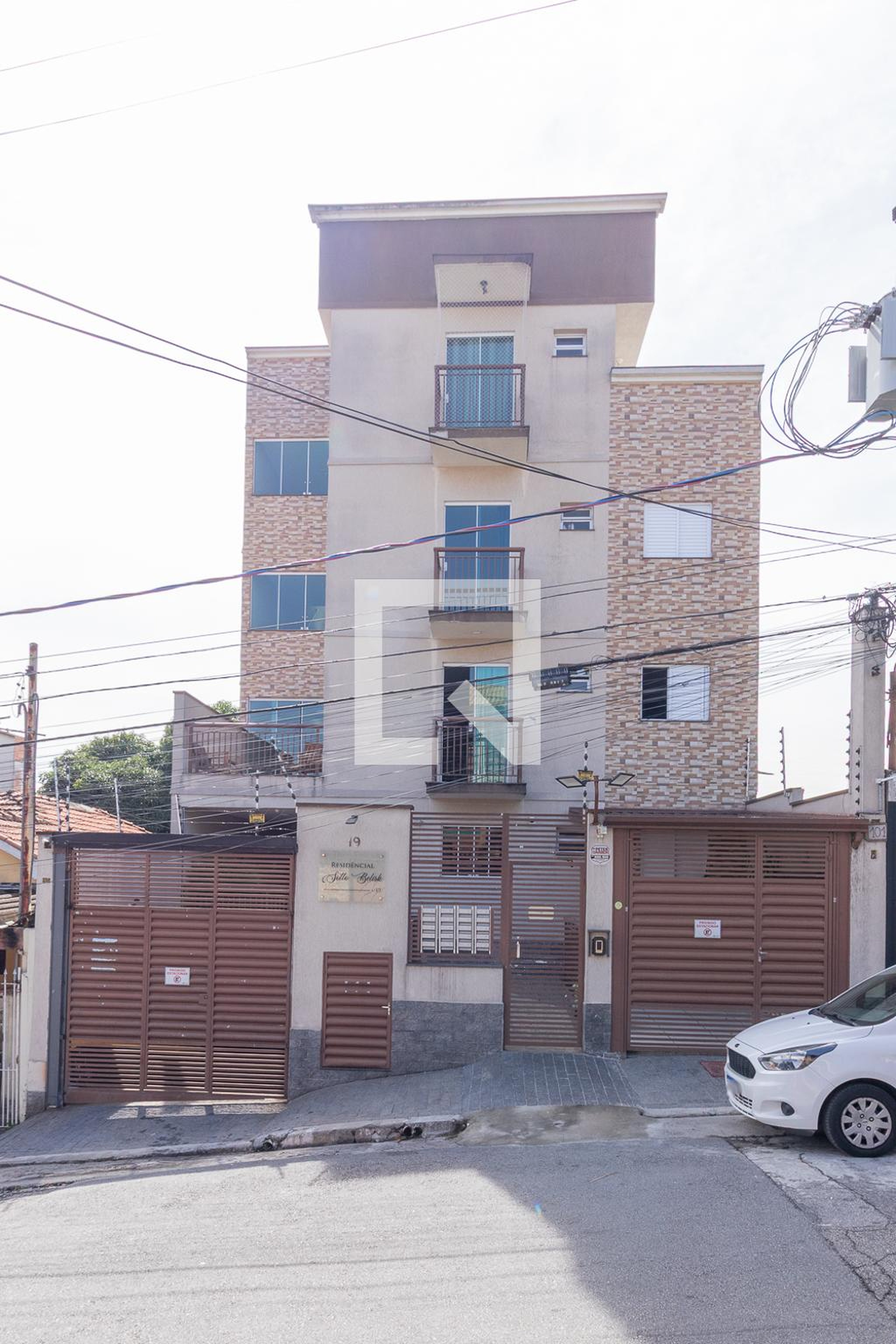 Fachada Condomínio em Rua Cachoeiro de Itapemirim, 19