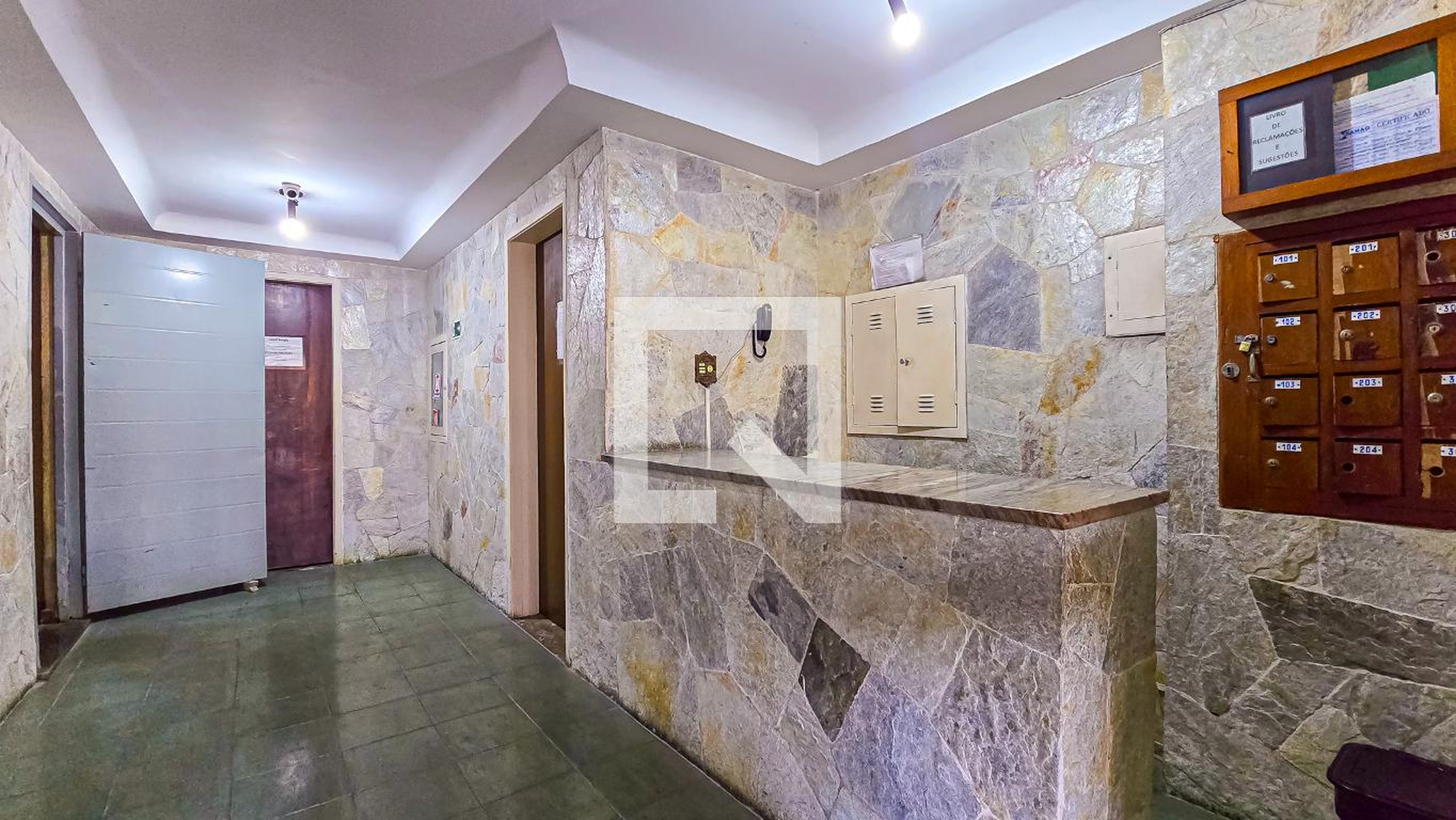 Hall social - Edifício Nosso Recanto