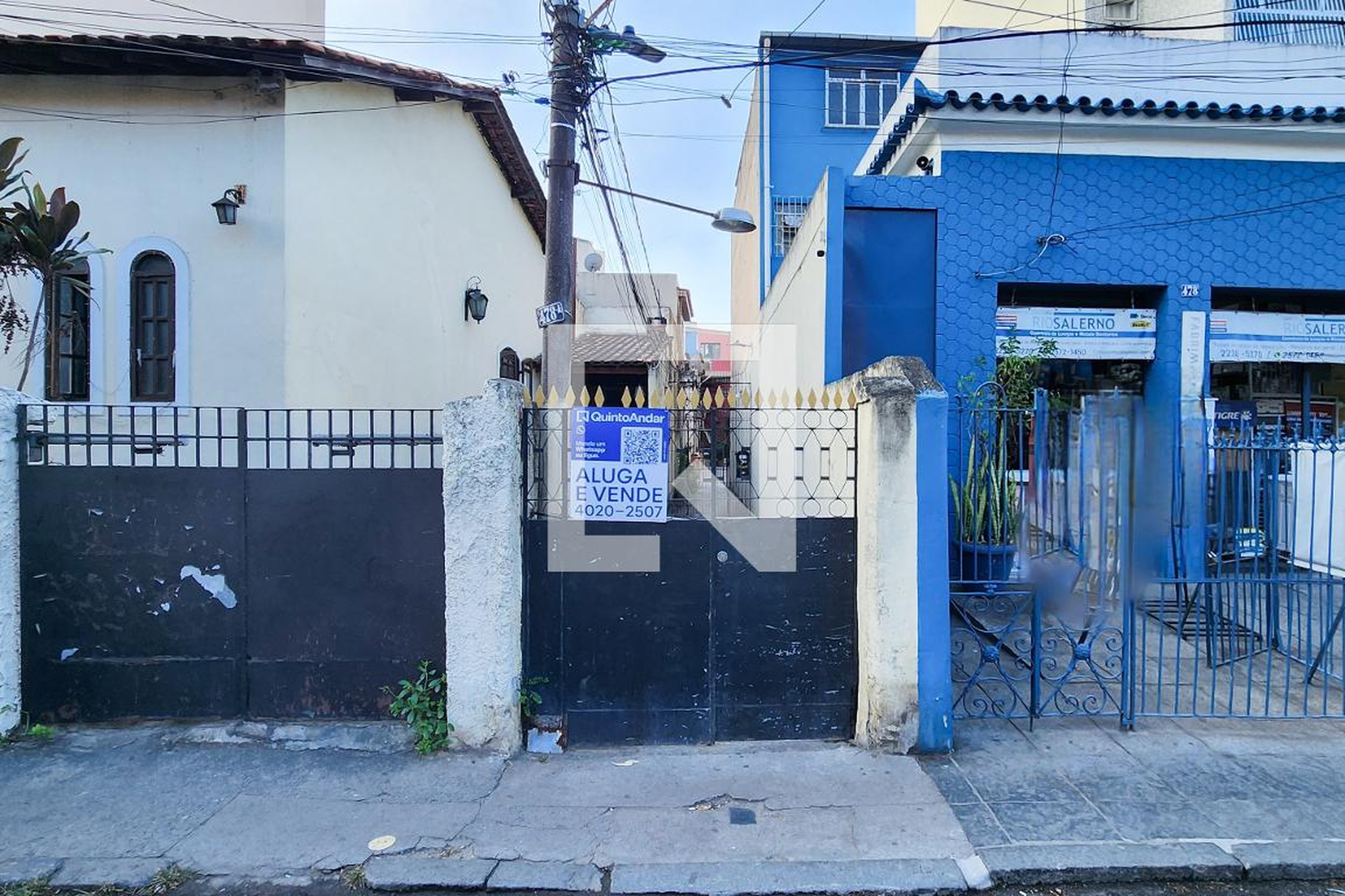 Fachada Condomínio em Rua Barão de Mesquita, 478
