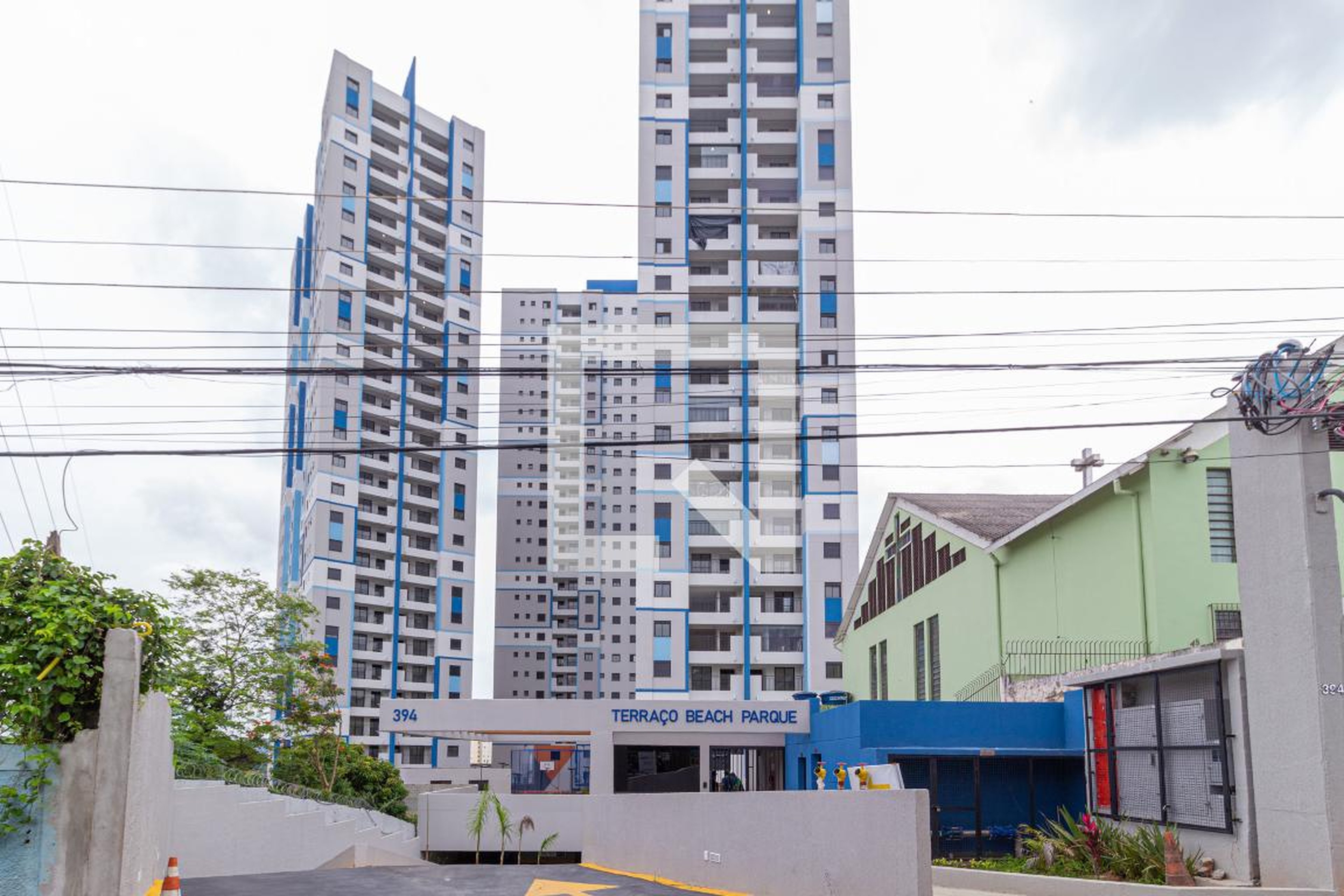 Fachada Condomínio Terraço Beach Parque