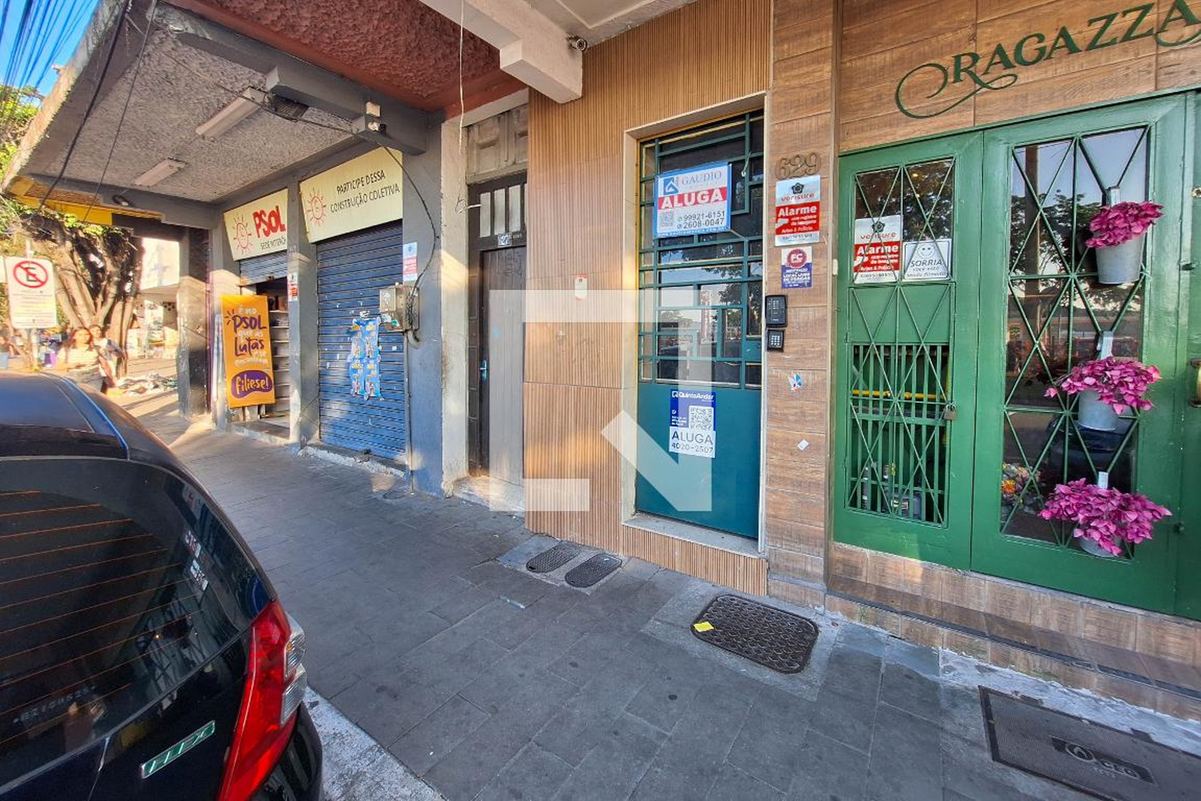 Fachada Condomínio em Avenida Visconde do Rio Branco, 631