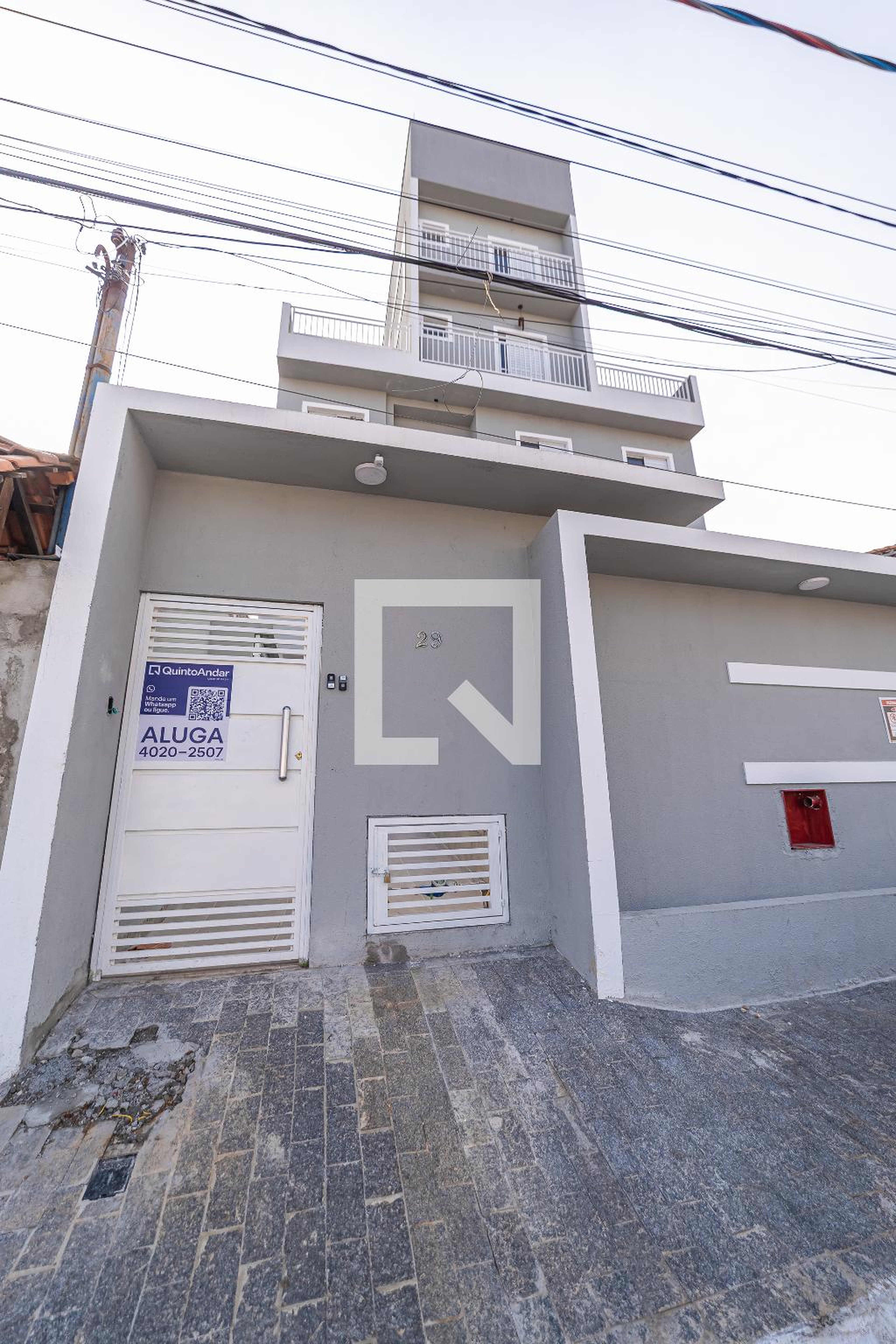 Fachada Condomínio em Rua Morro Azul, 29
