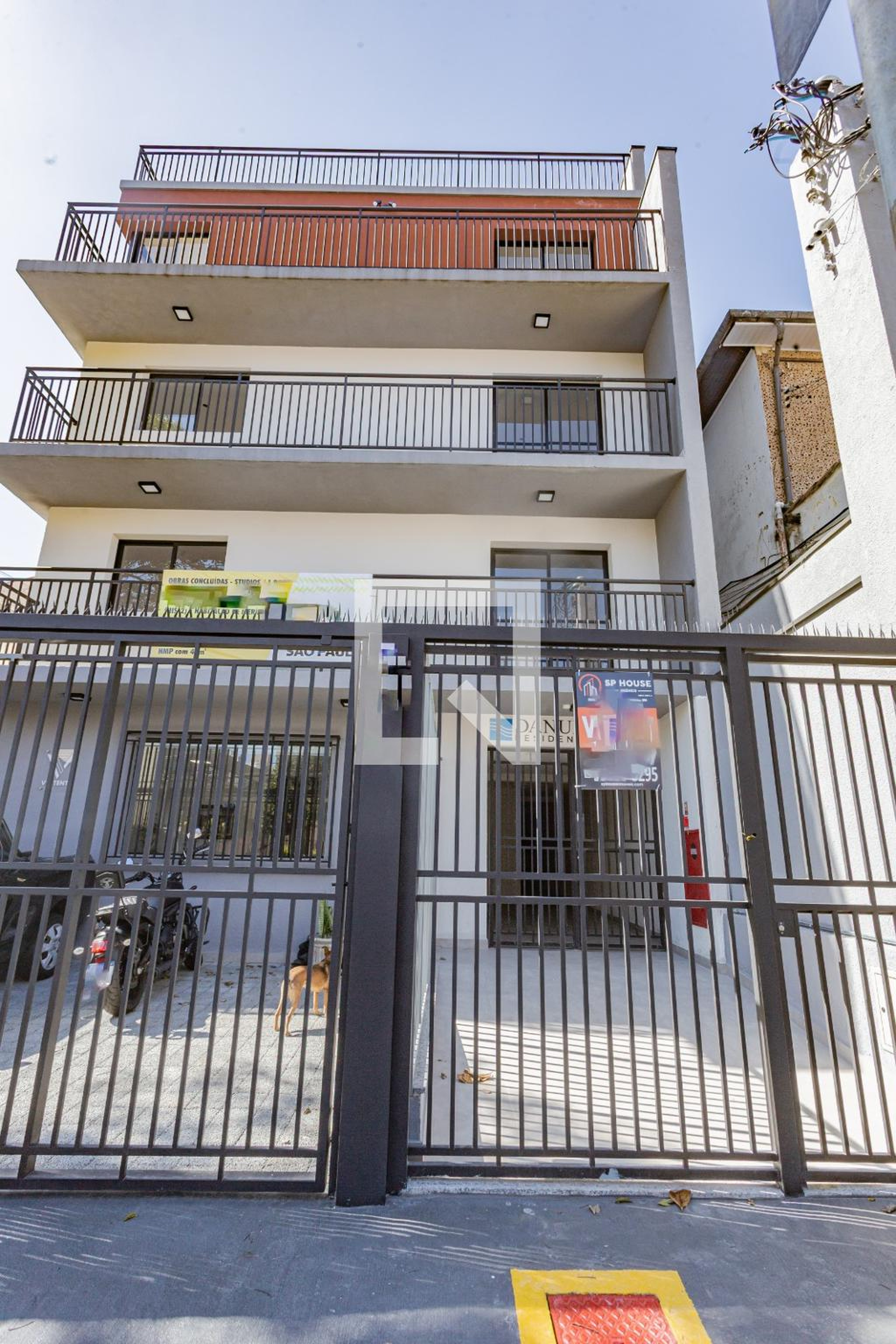 Fachada Condomínio Danúbio Residencial