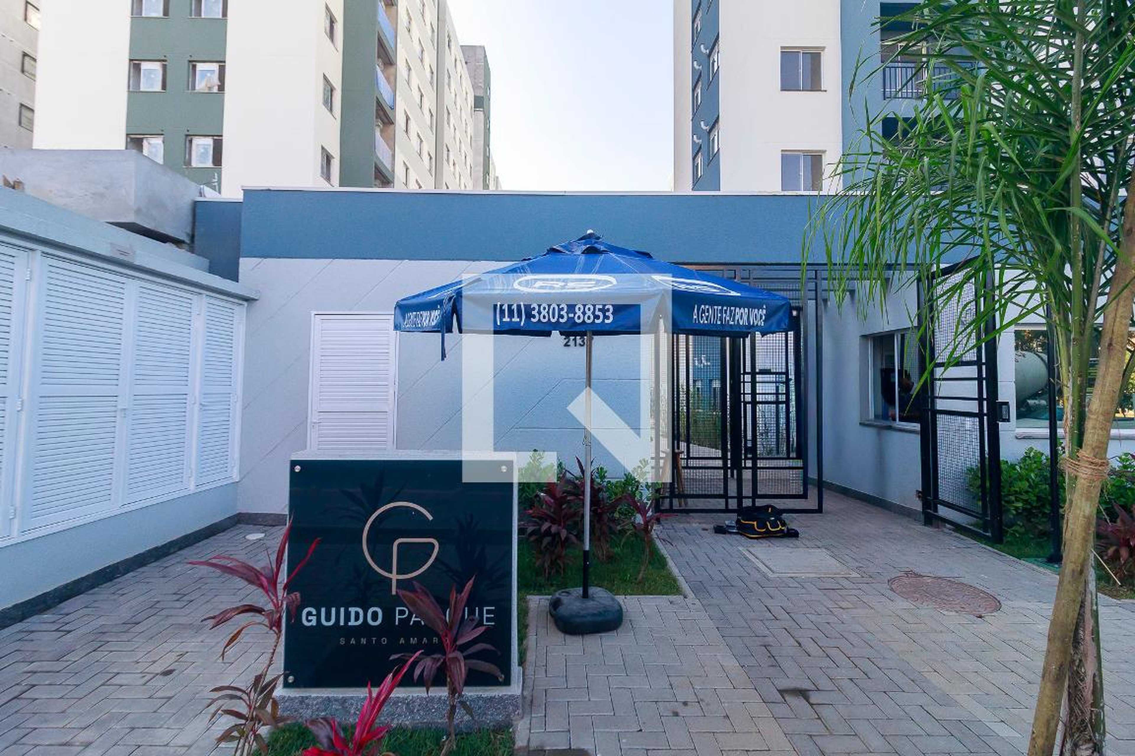 Fachada Condomínio em Avenida Guido Caloi, 2137