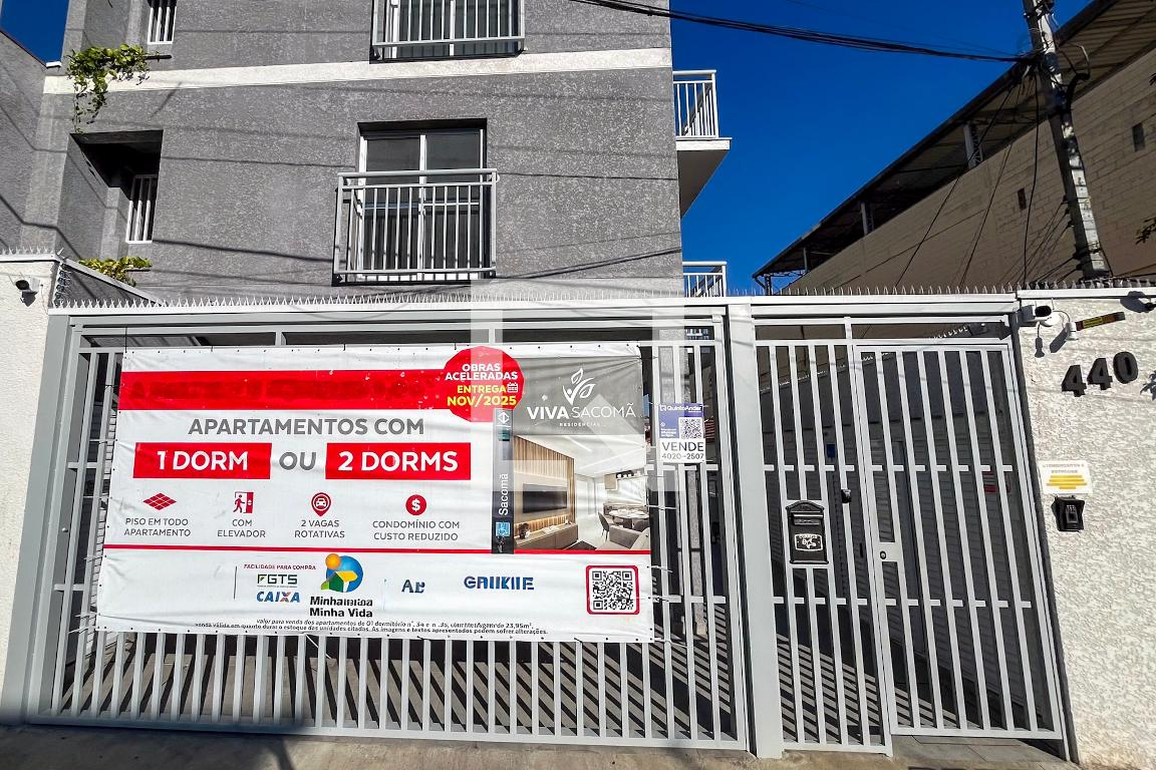 Fachada Condomínio Viva Sacomã