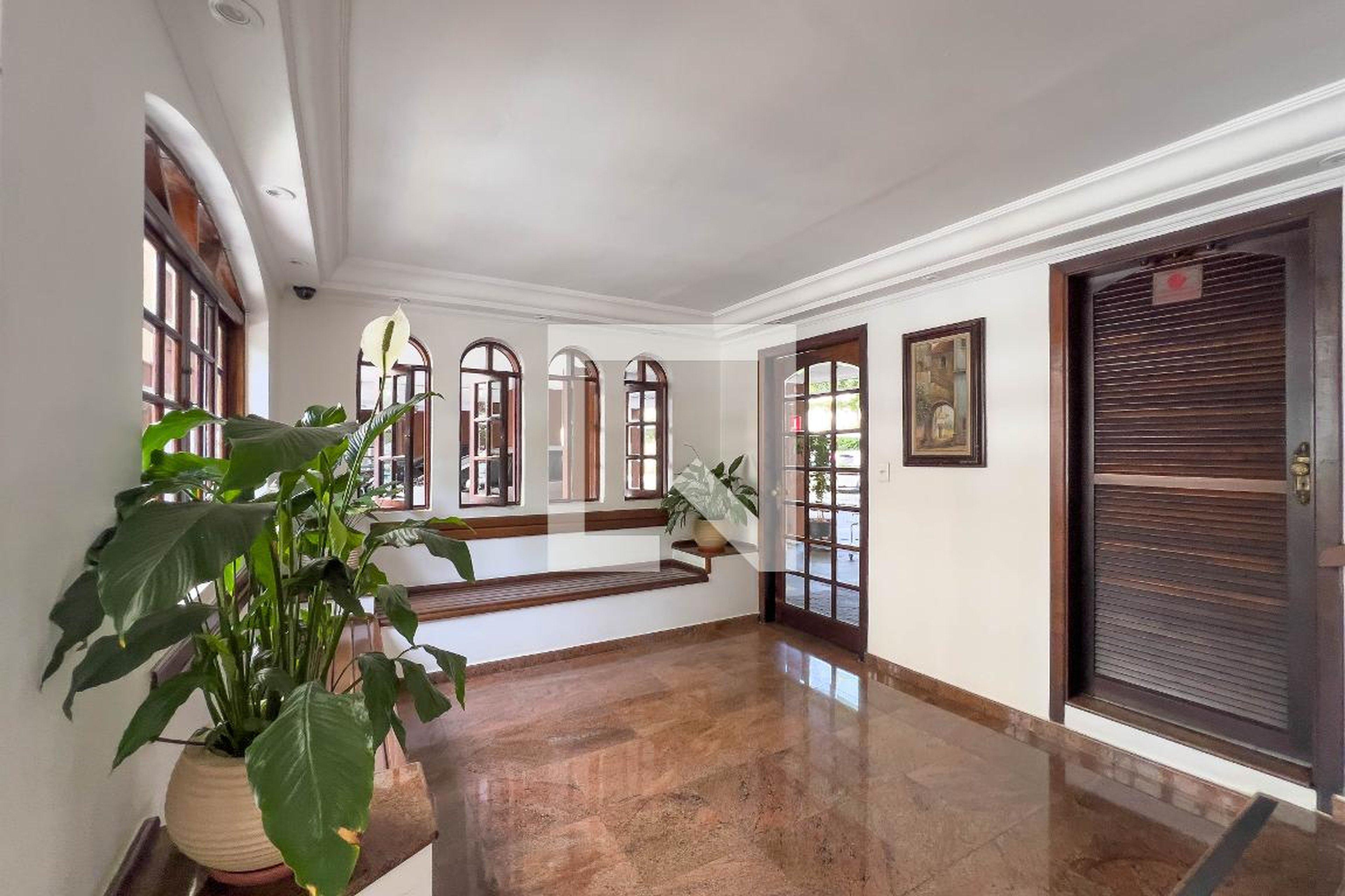 Hall de entrada - Residencial Santa Cruz