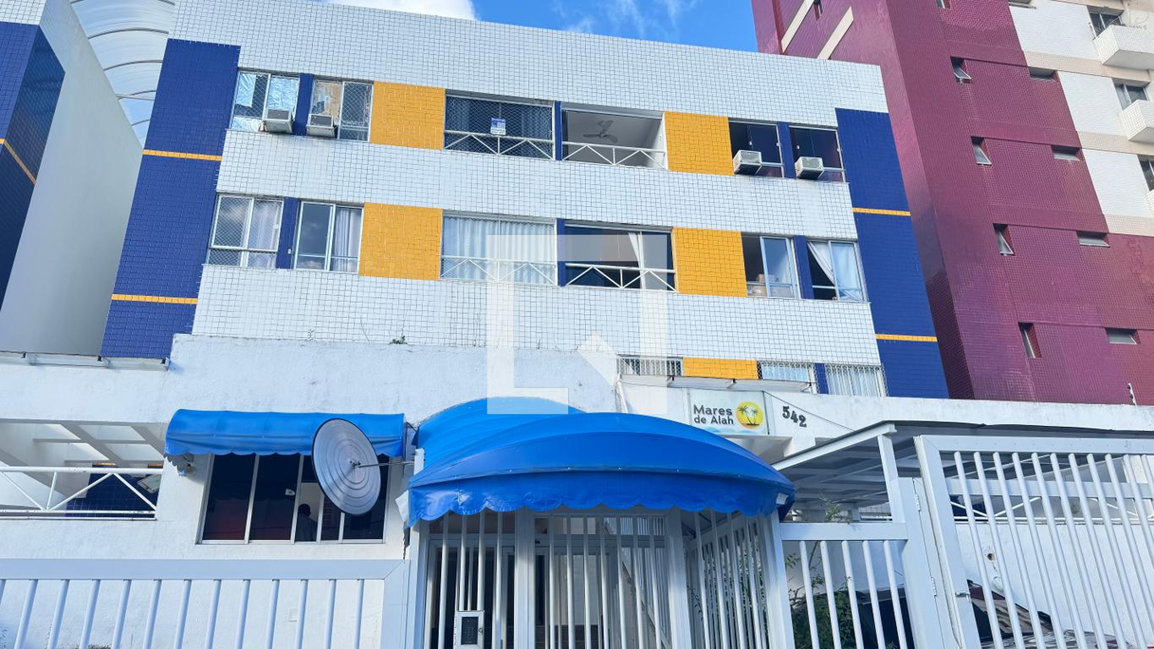 Fachada Condomínio Ed. Mares de Alah