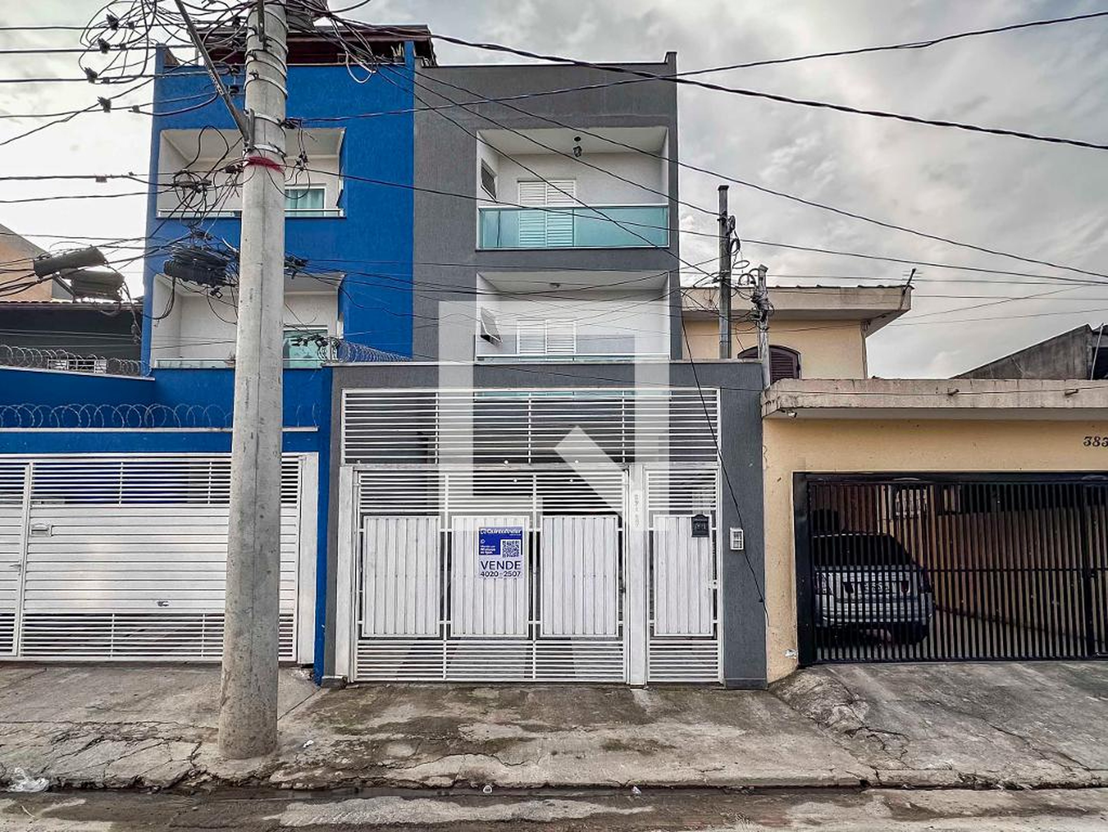 Fachada Condomínio em Rua Caiapós, 371