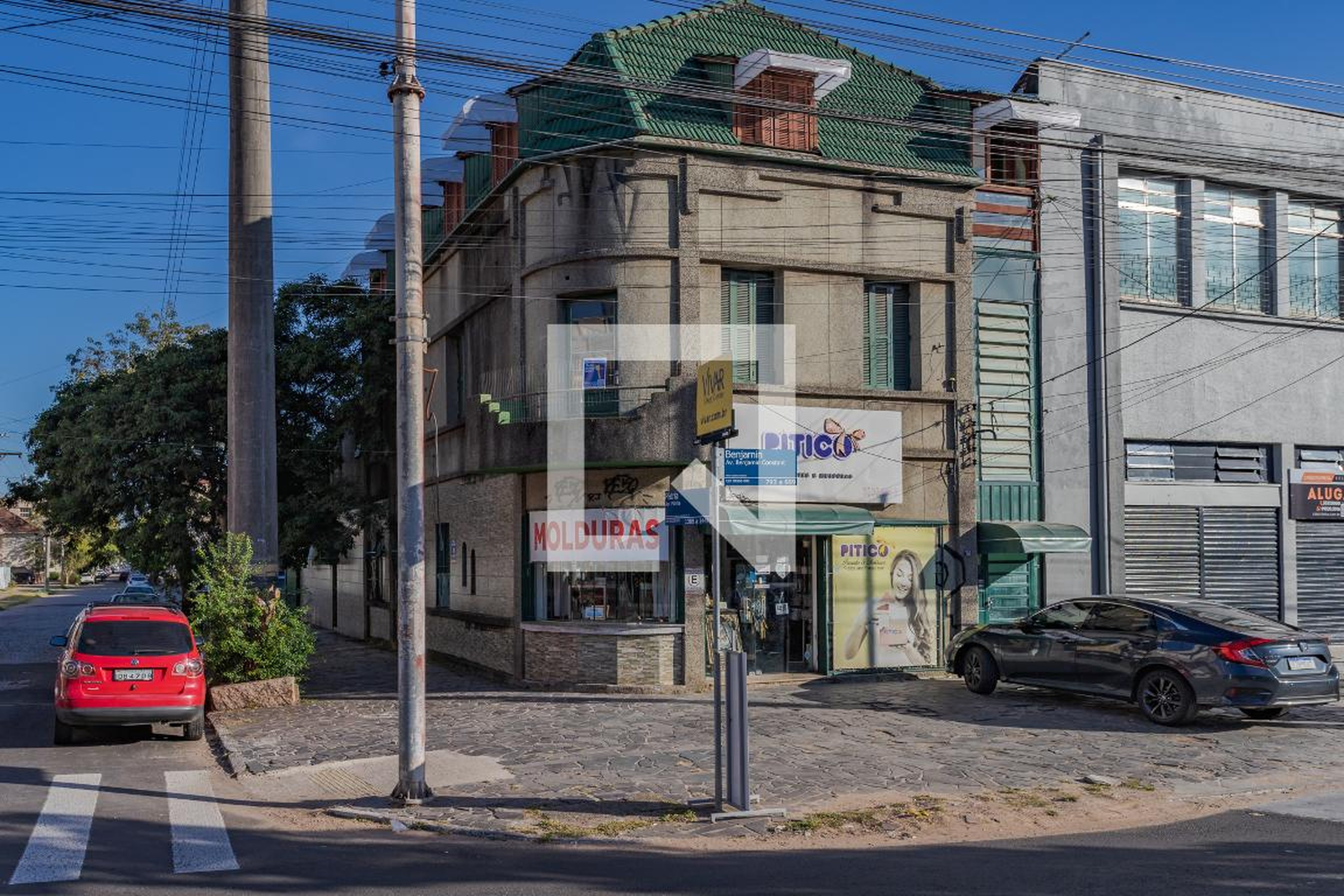 Fachada Condomínio em Avenida Benjamin Constant, 789