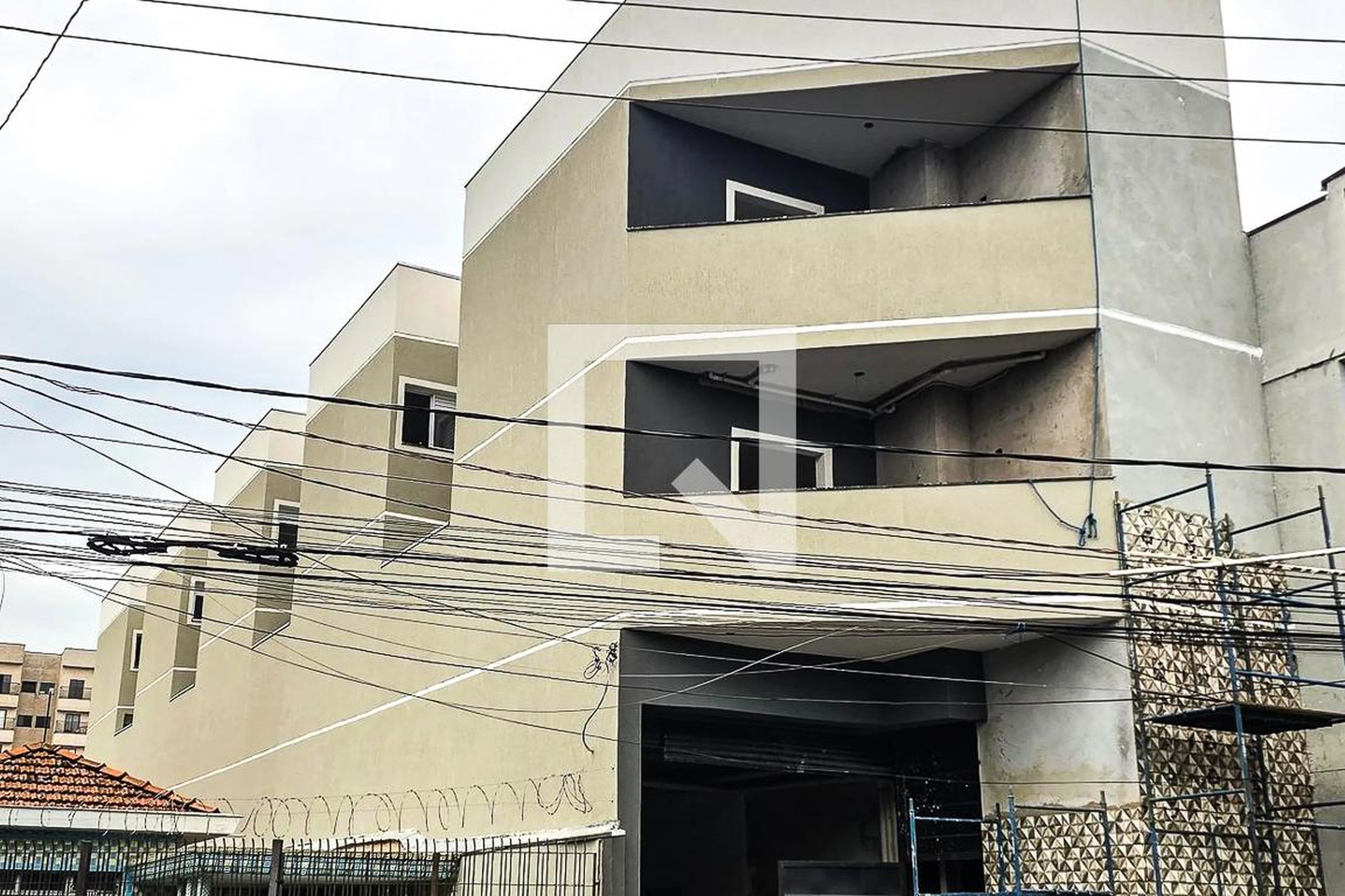 Fachada Condomínio em Avenida Waldemar Carlos Pereira, 1115