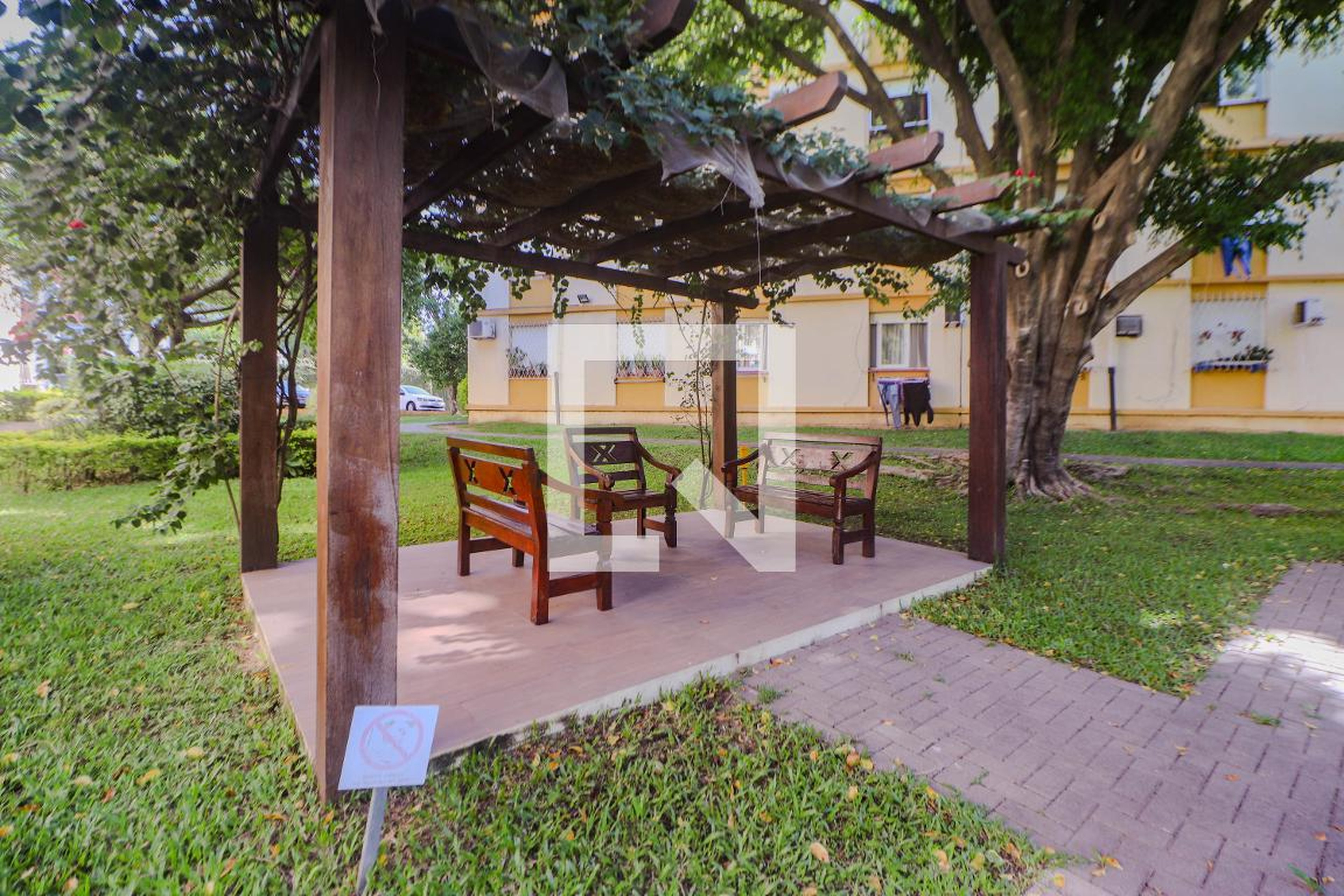 Área comum - Conjunto Residencial Roque Calage