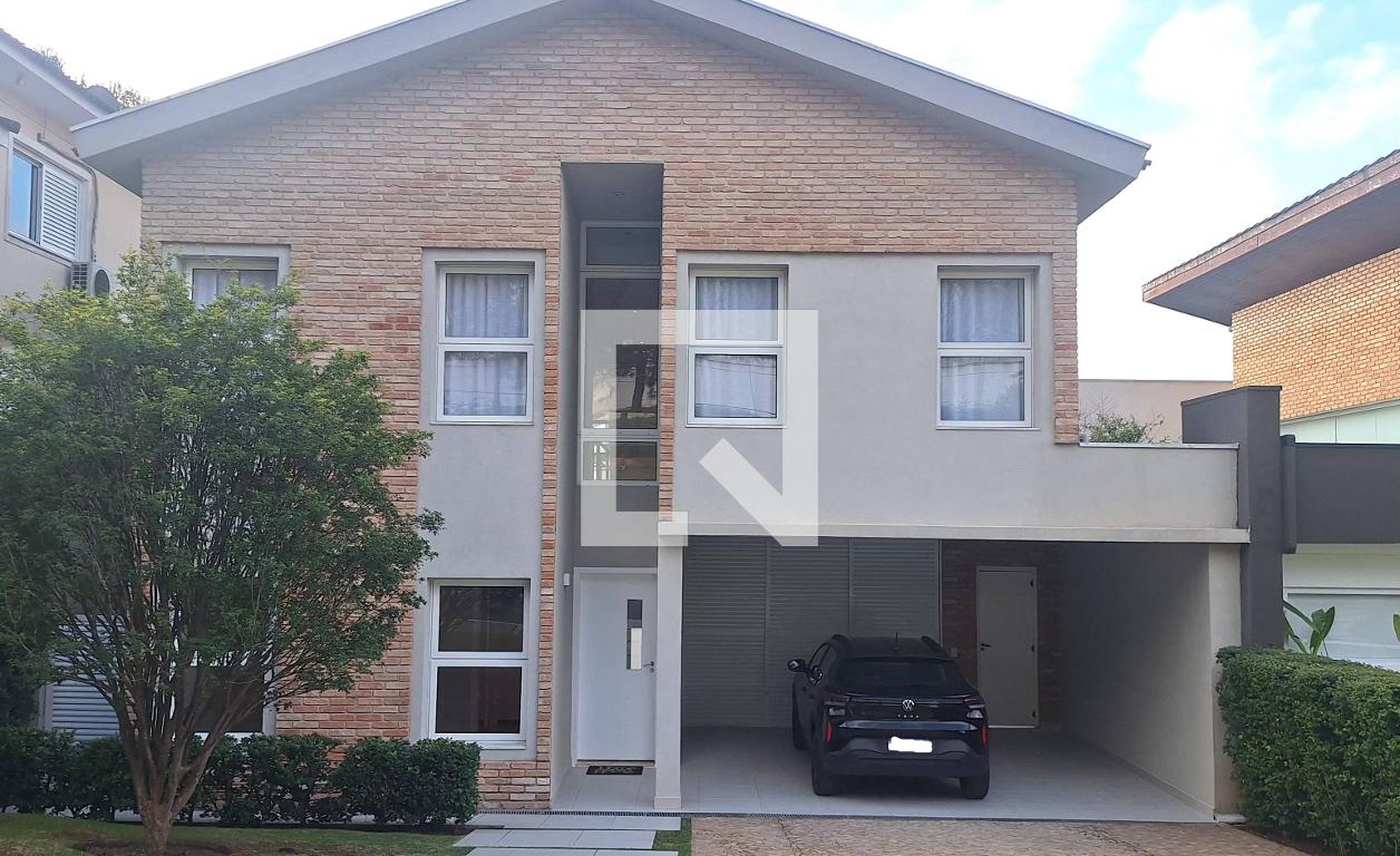 Fachada Condomínio em Alameda Mangabeira, 854
