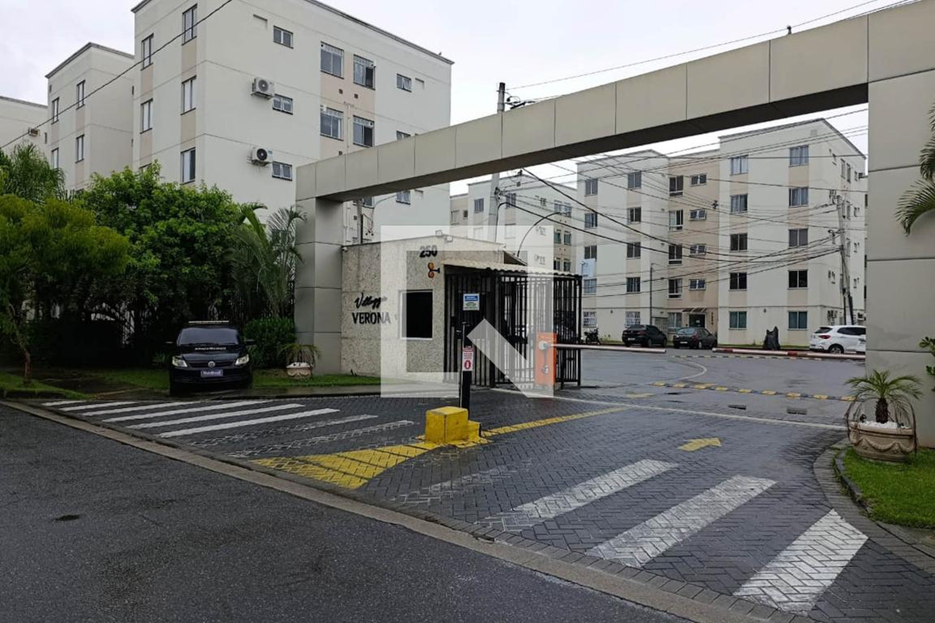 Fachada do condomínio Residencial Verona