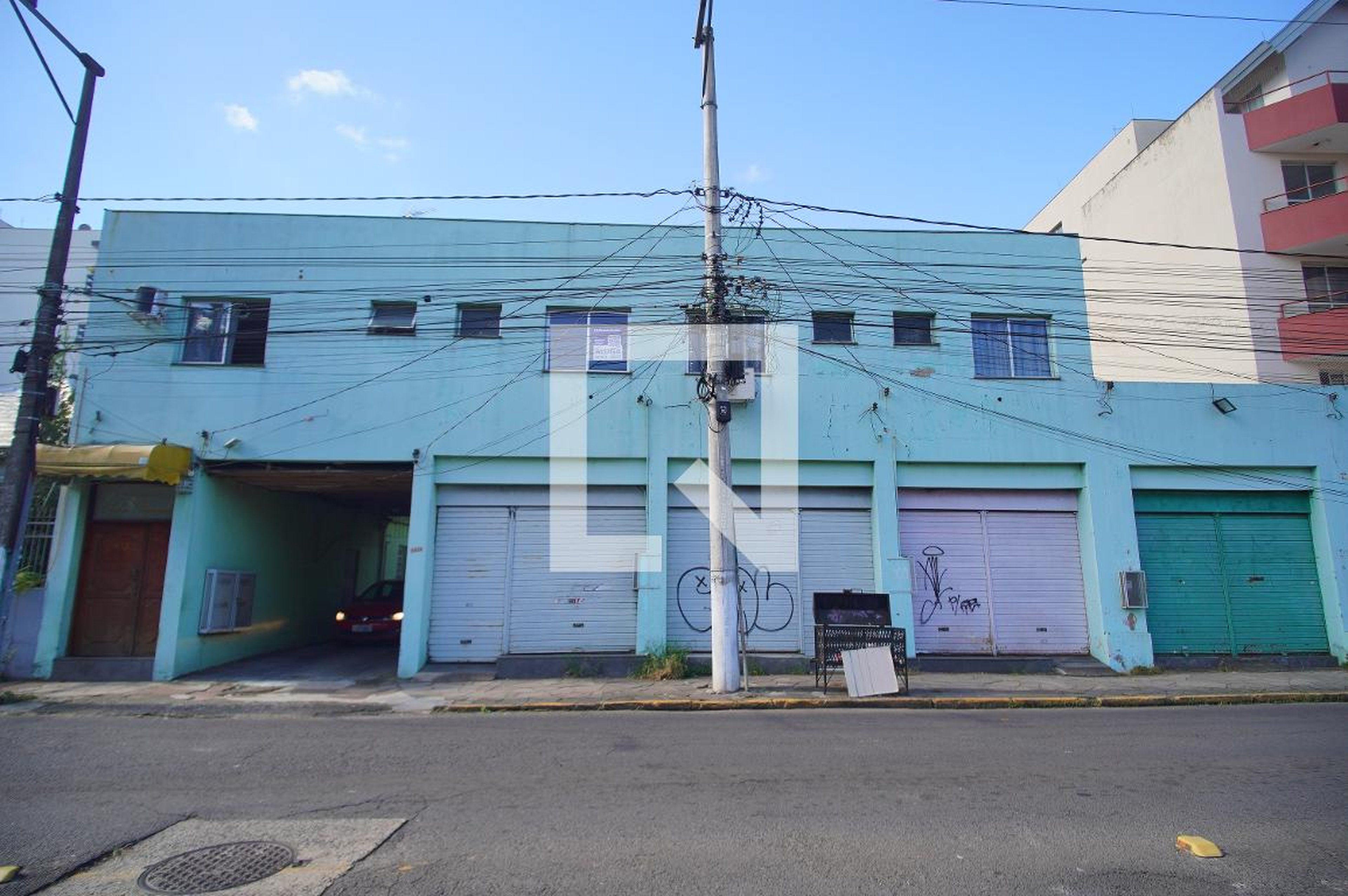 Fachada Condomínio em Rua Bento Gonçalves, 1220