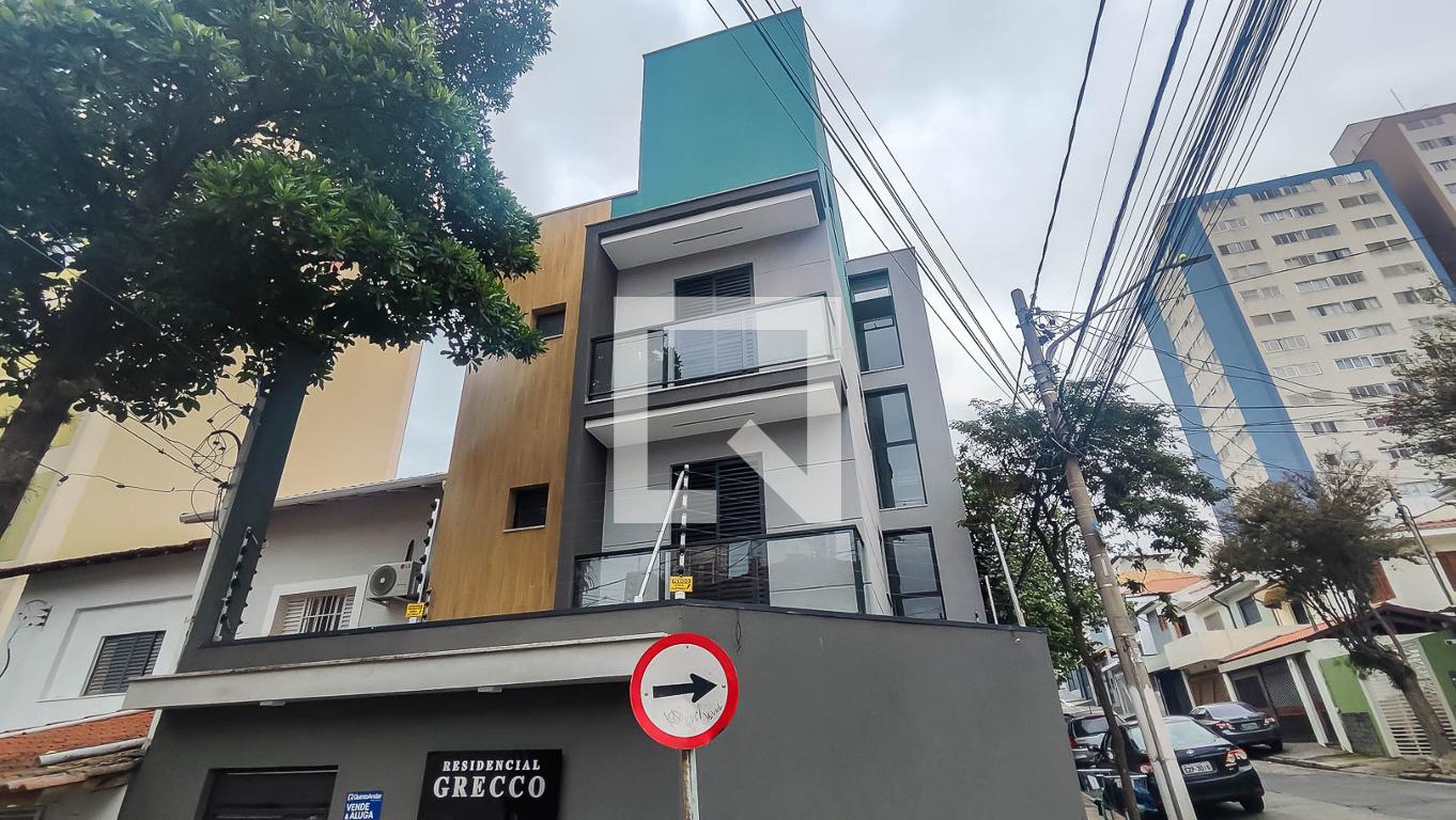 Fachada do Prédio Residencial Grecco