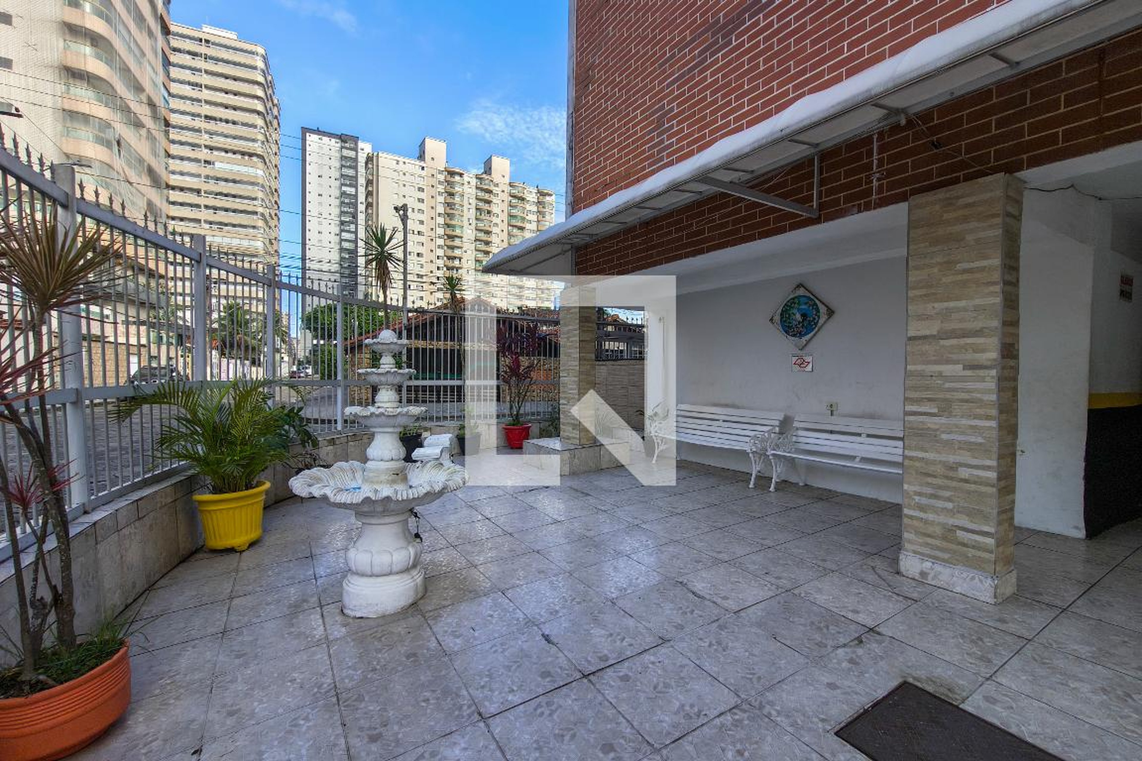 Área comum - Edifício Praia