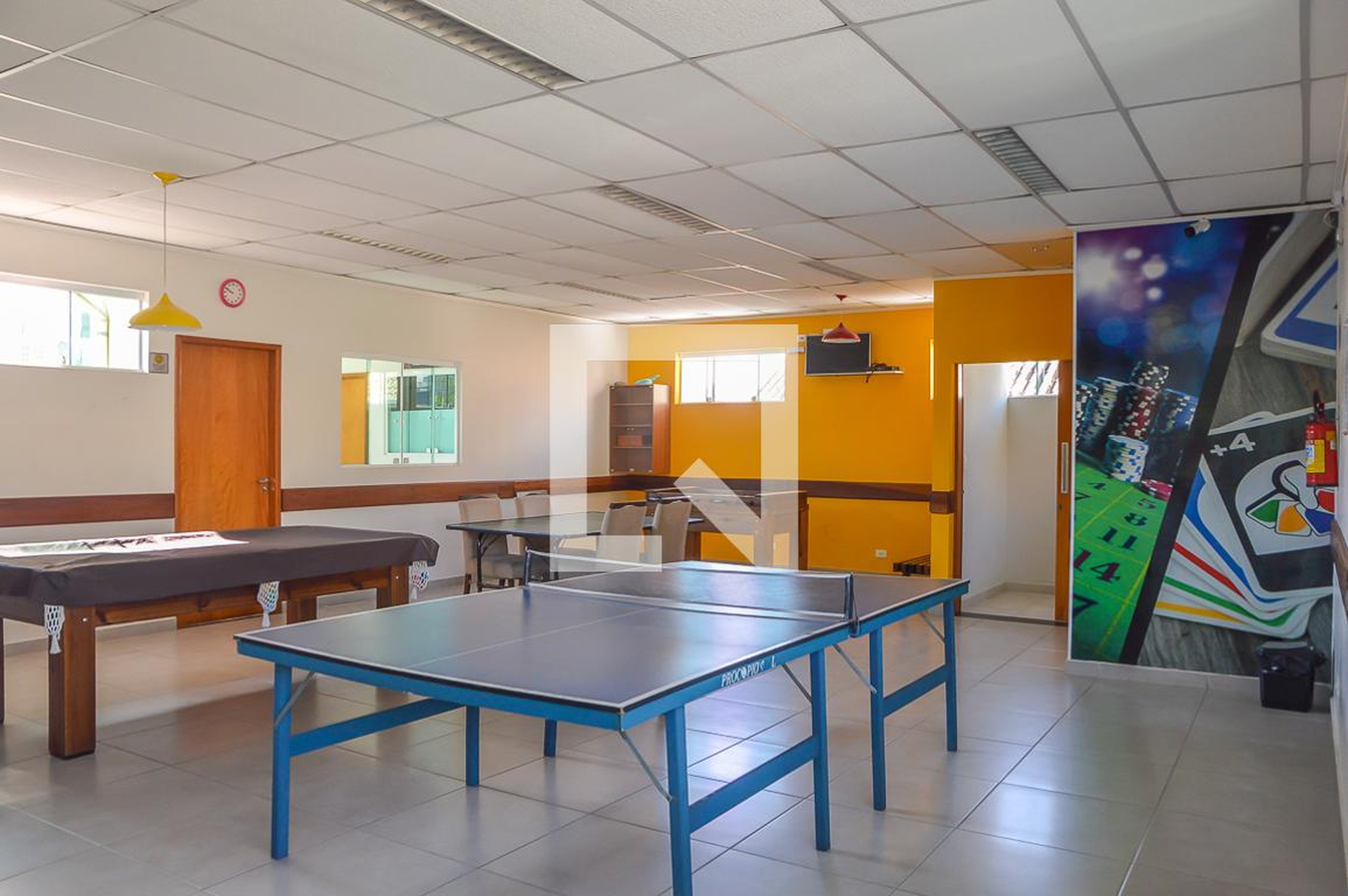 Sala de Jogos - Residencial Village Saint James