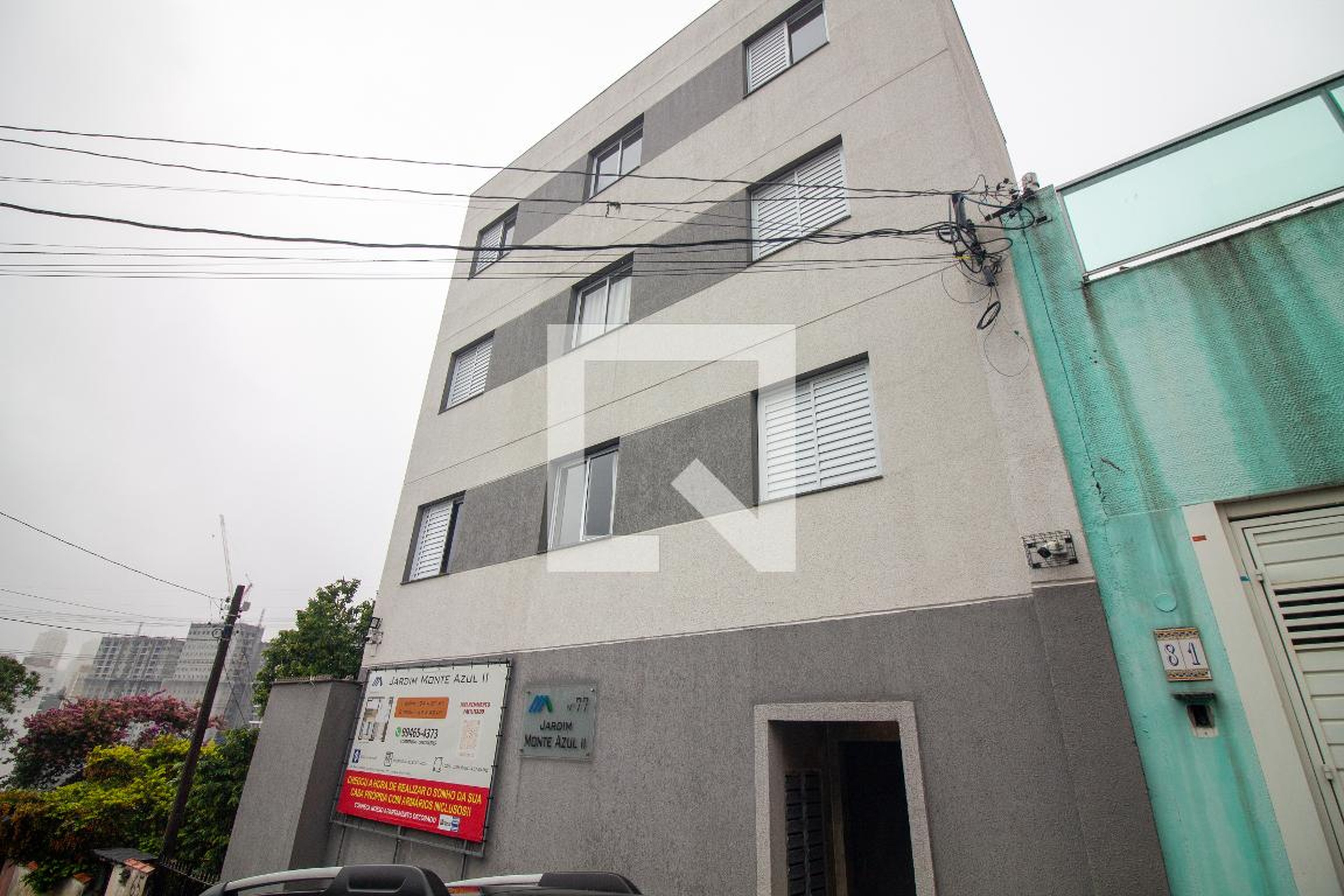 Fachada do Prédio Edifício Monte Azul 2