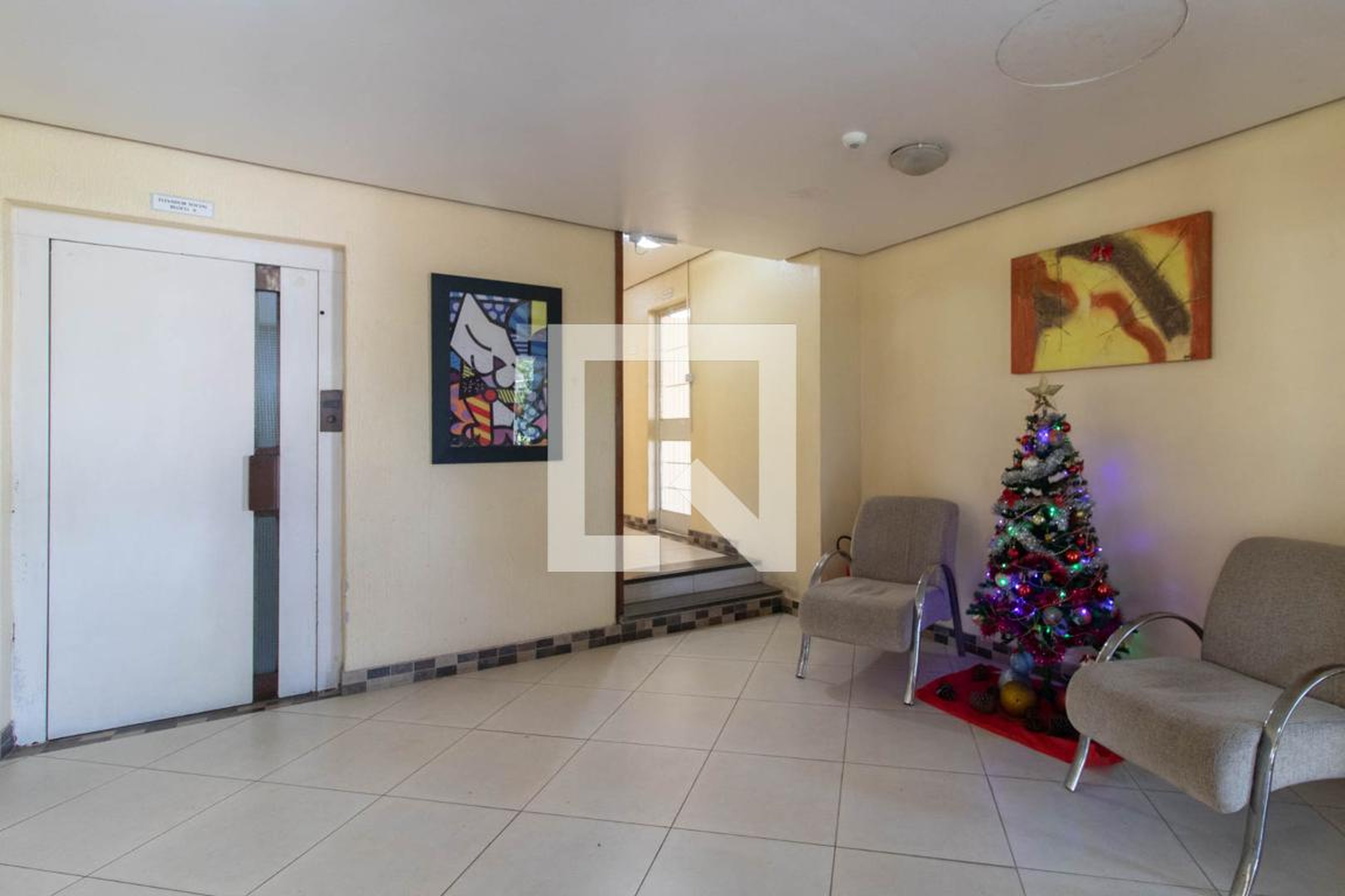 Hall social - Edifício Santorini