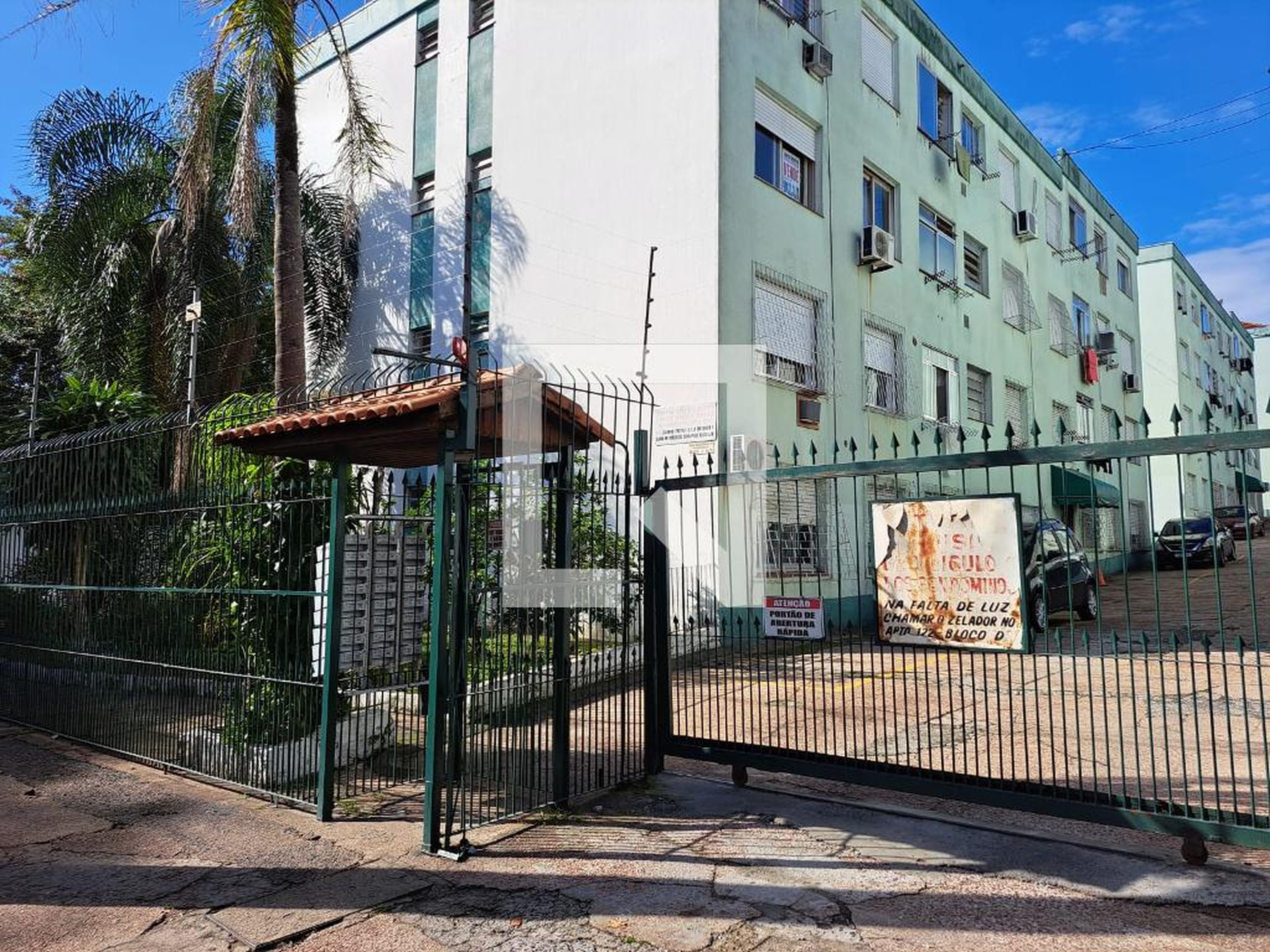 Fachada do Condomínio Condomínio em Rua Sargento Silvio Delmar Hollenbach, 70
