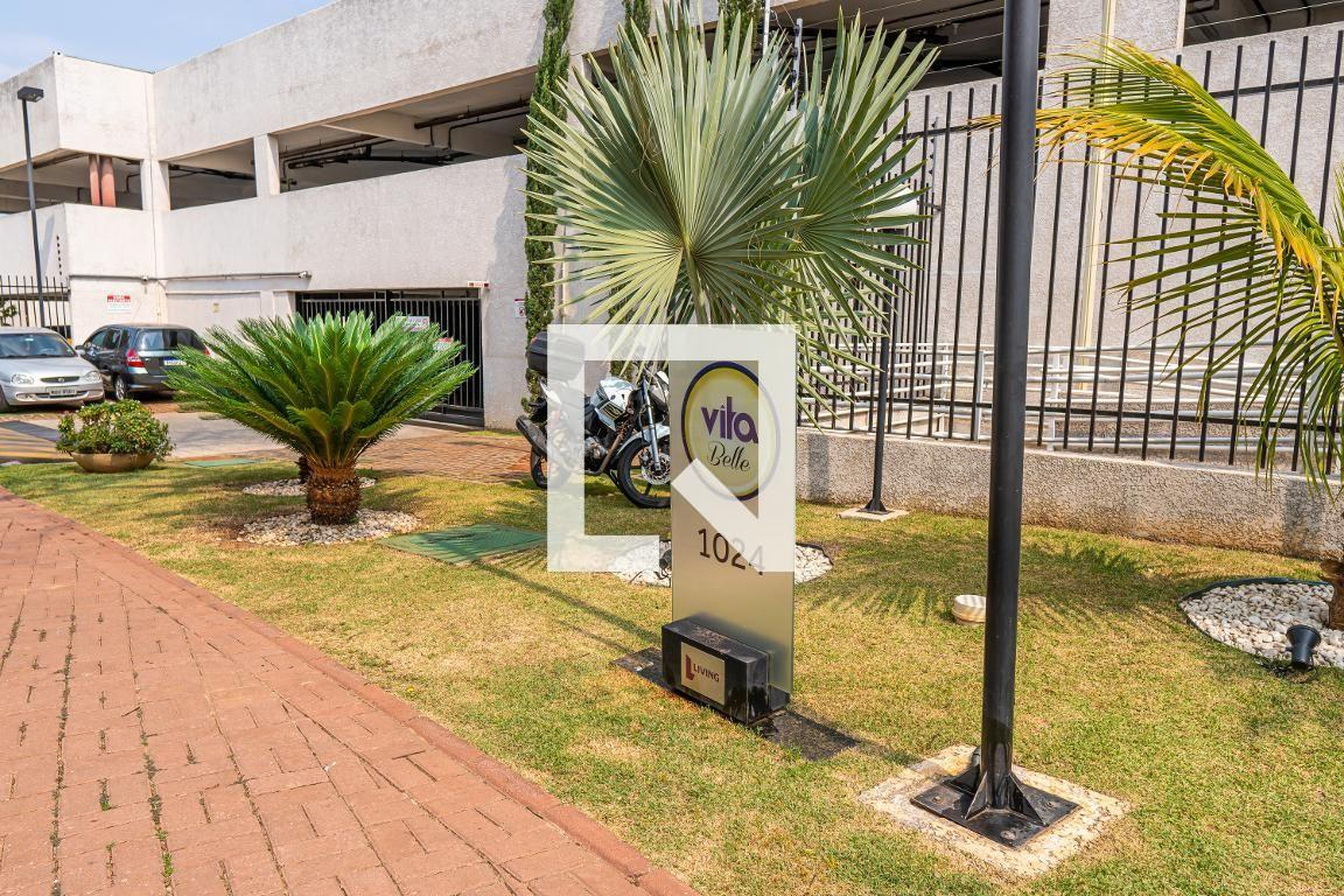 Fachada do Condomínio Condomínio Vita Belle