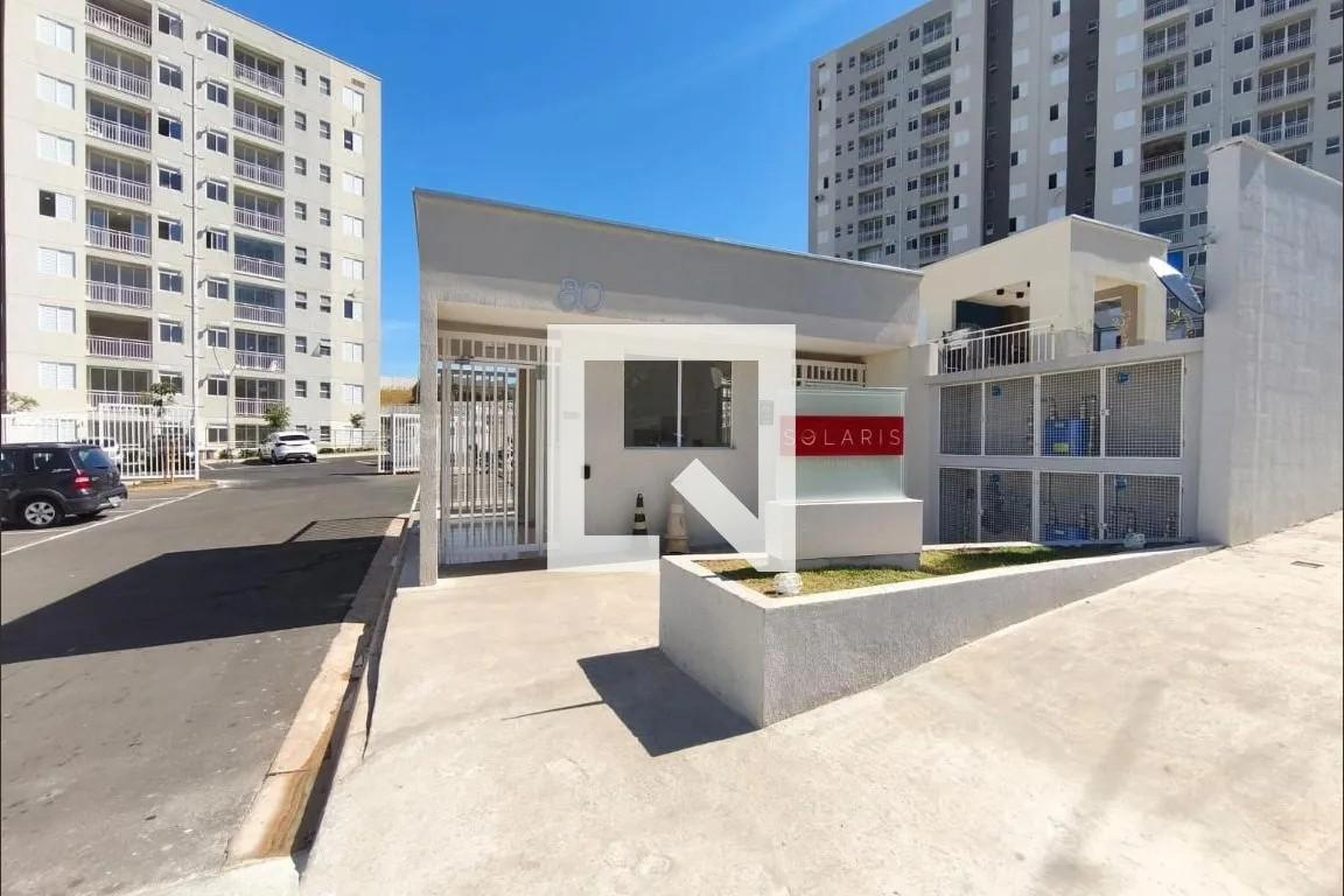 Fachada do Prédio Condomínio Solaris  Parque