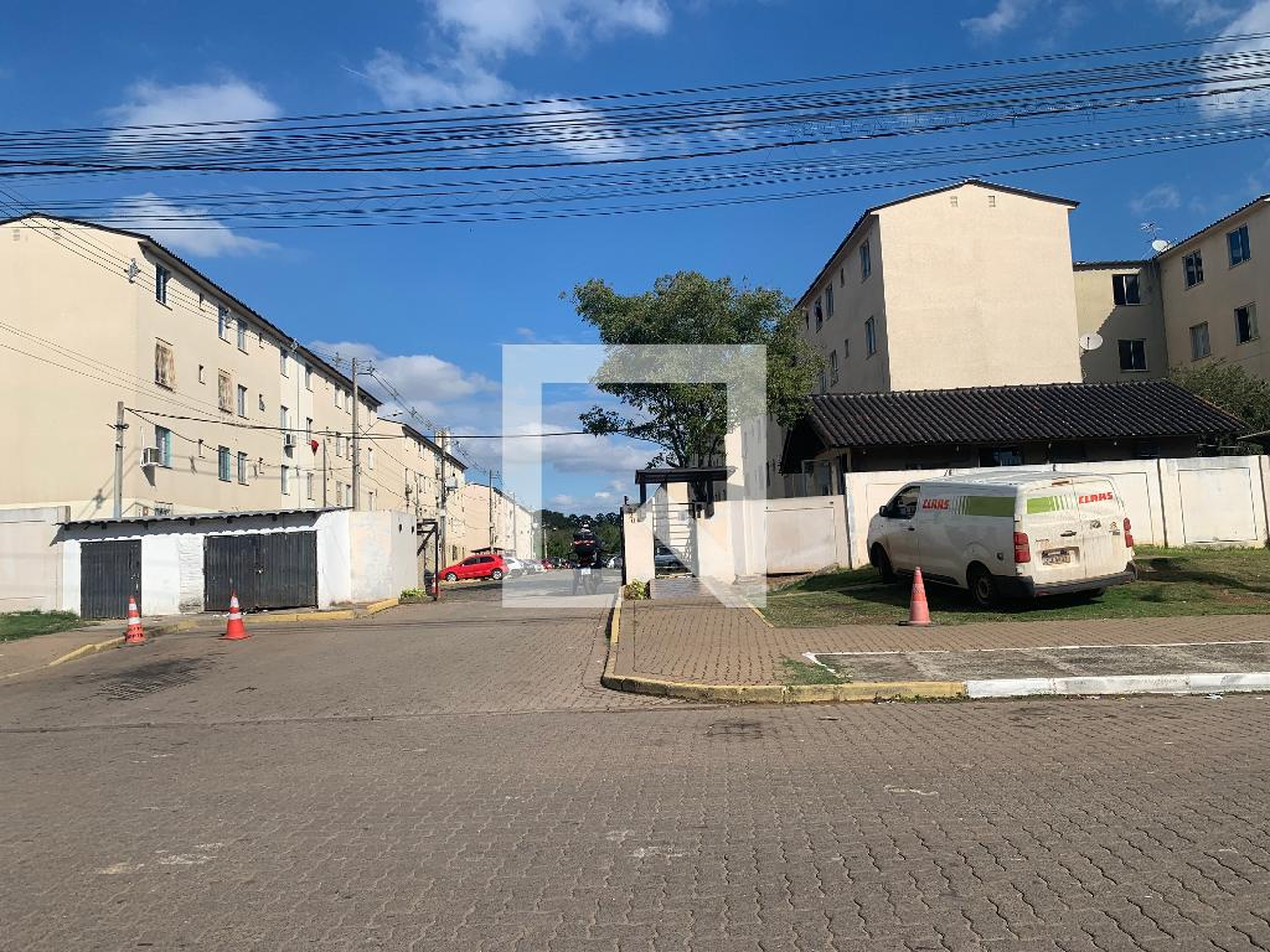 Fachada Condomínio em Rua Maria Linck, 220