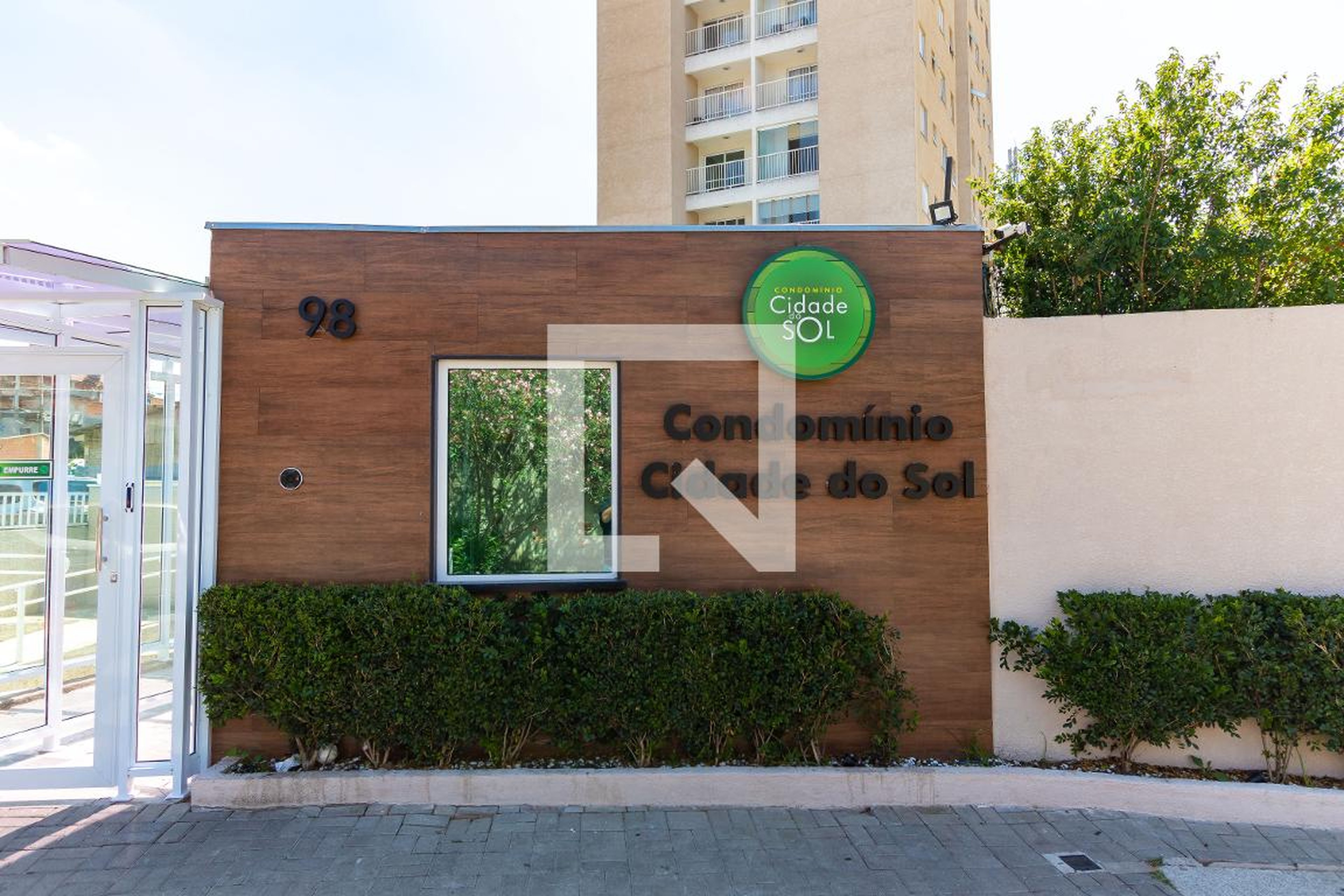 Fachada Condomínio Cidade sob Sol