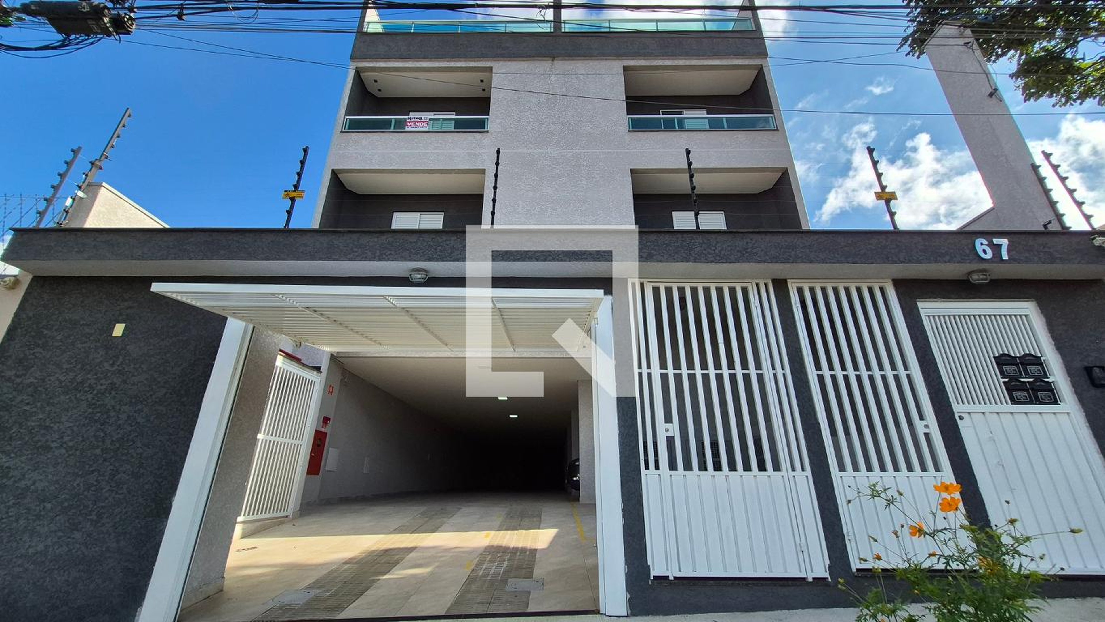 Fachada Condomínio em Rua Aguapeí, 67