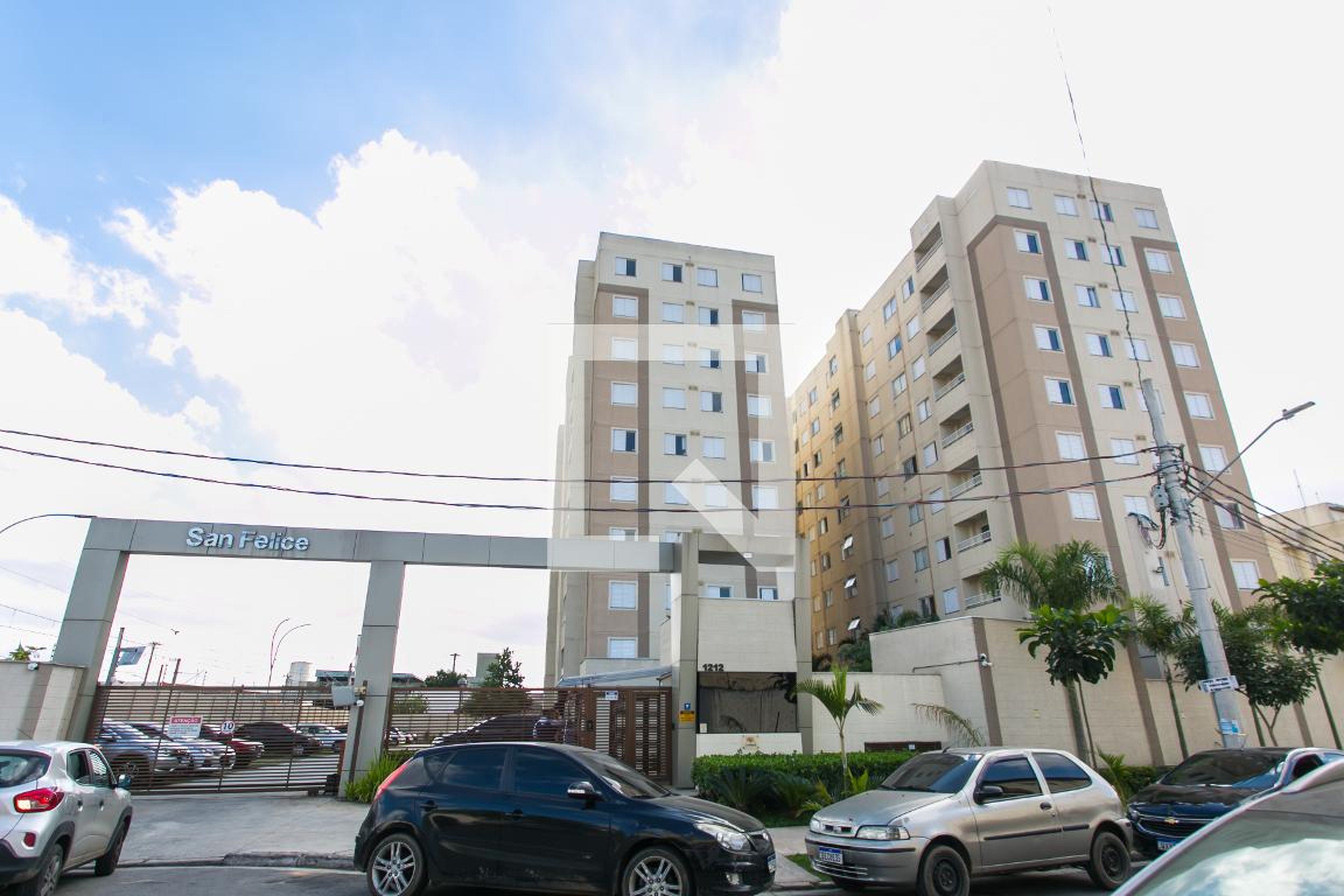 Fachada do Condomínio Edifício San Felice
