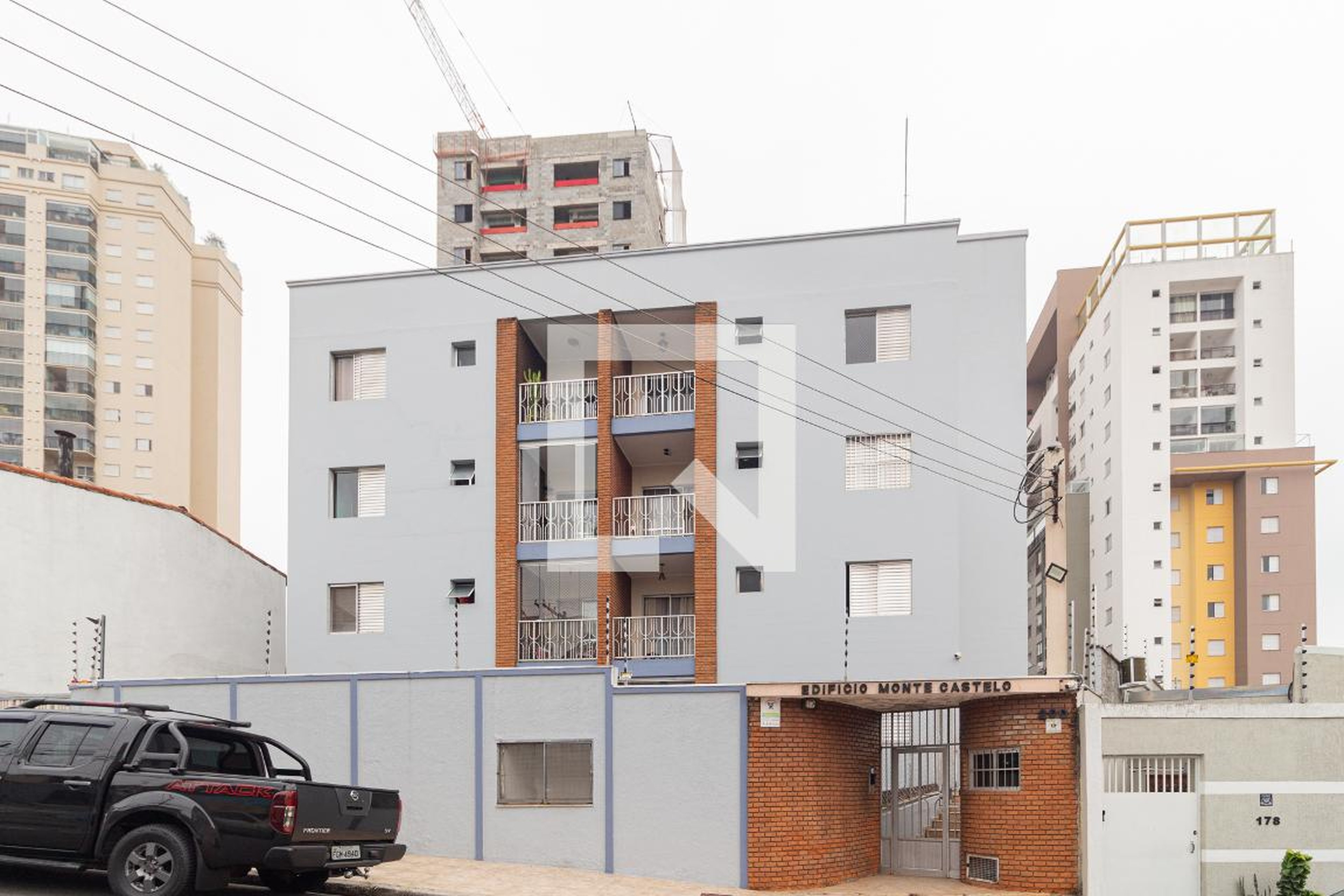 Fachada Condomínio em Avenida Jaguaribe, 200