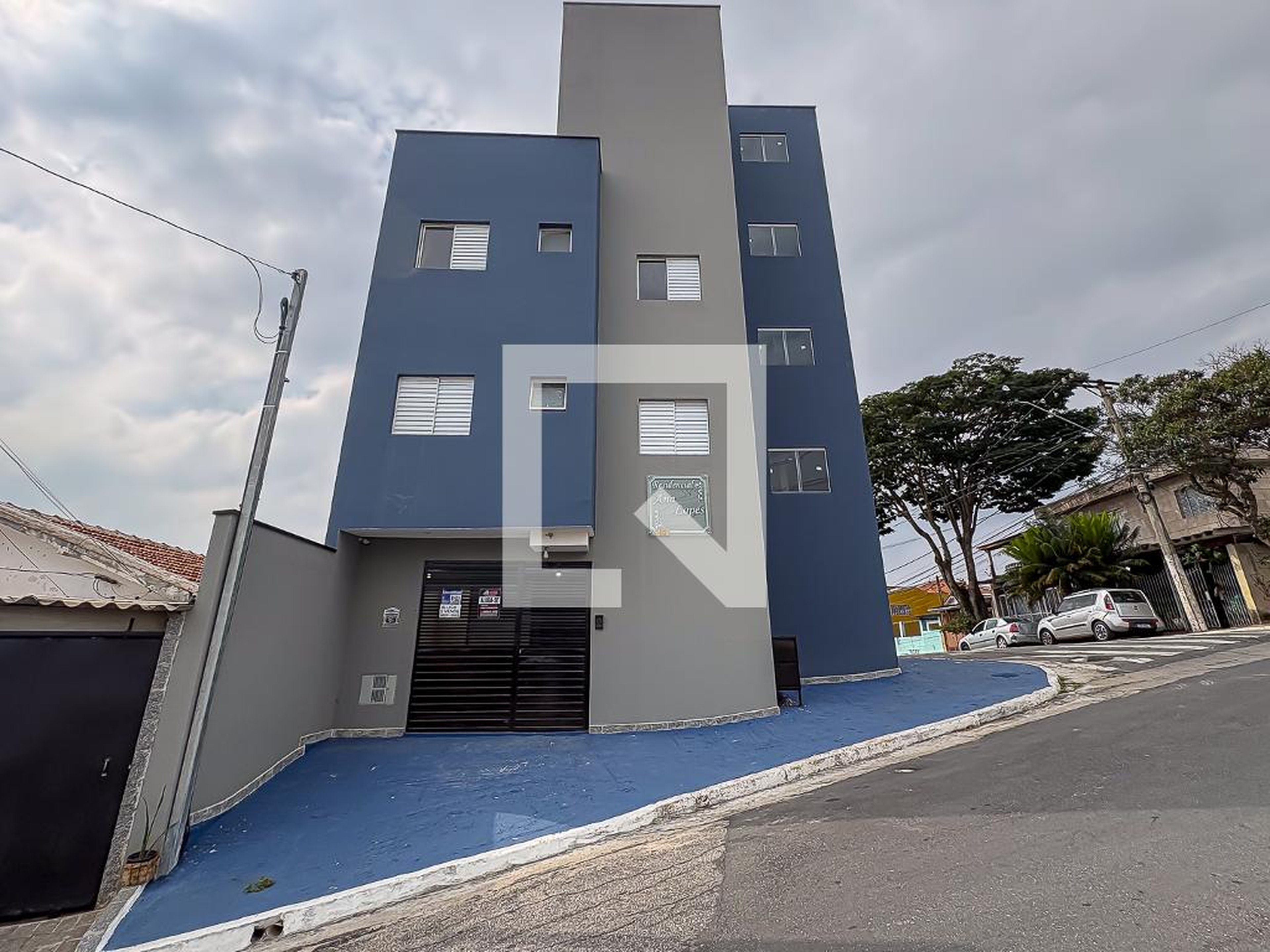 Fachada Condomínio em Rua Bonifácio Gomes de Siqueira, 202