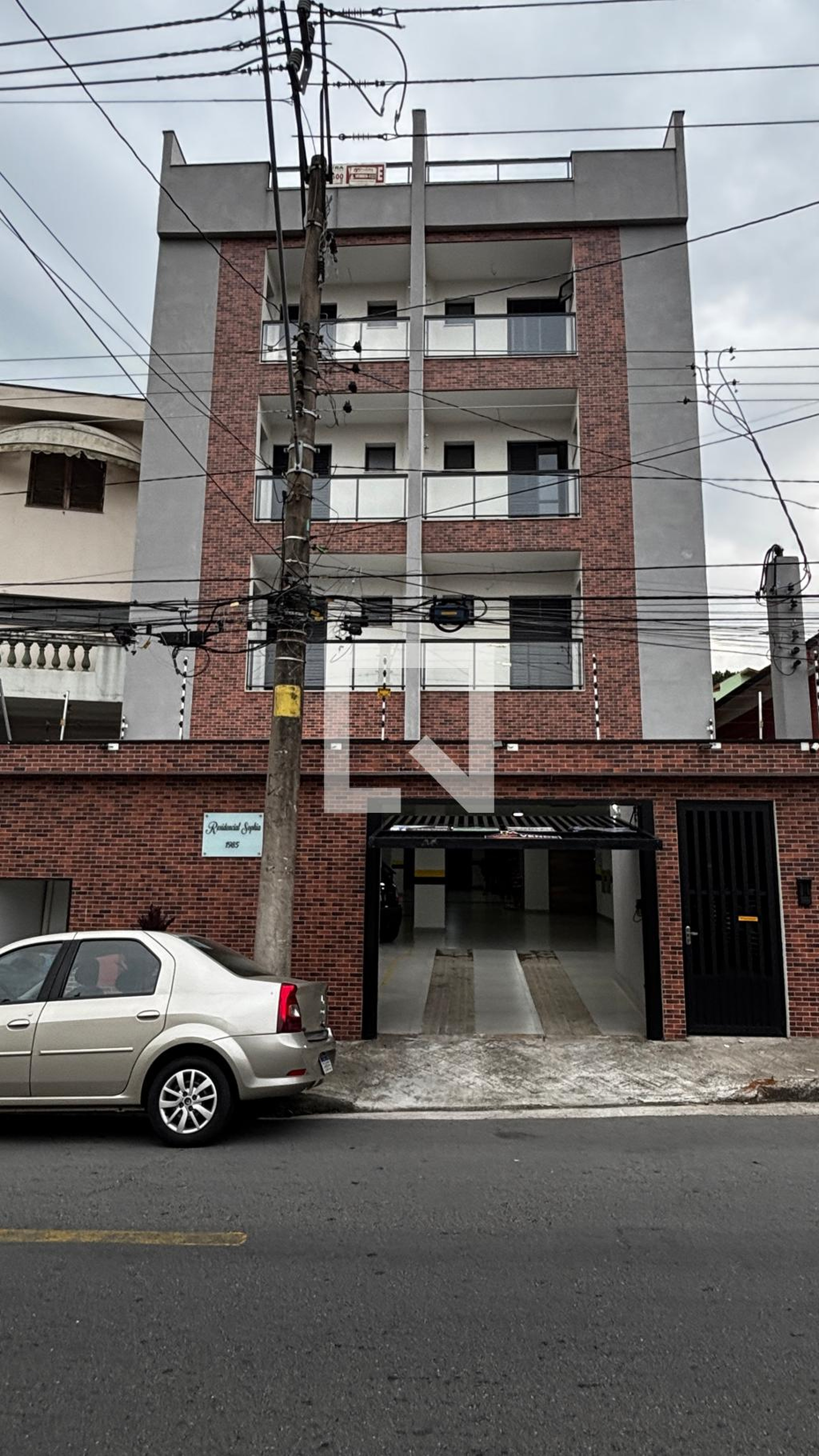Fachada Condomínio em Avenida Tietê, 1985