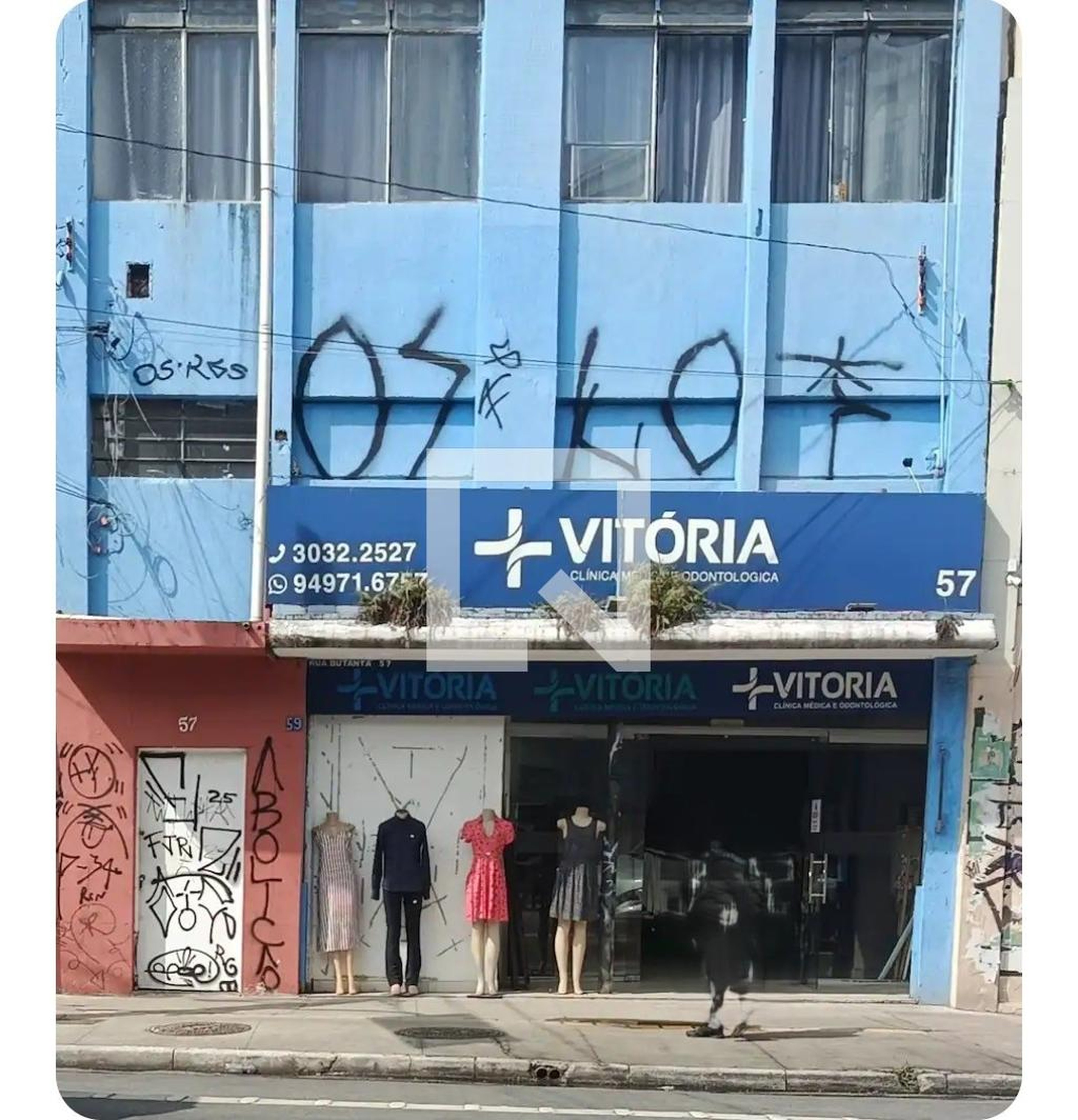 Fachada Condomínio em Rua Butantã, 57